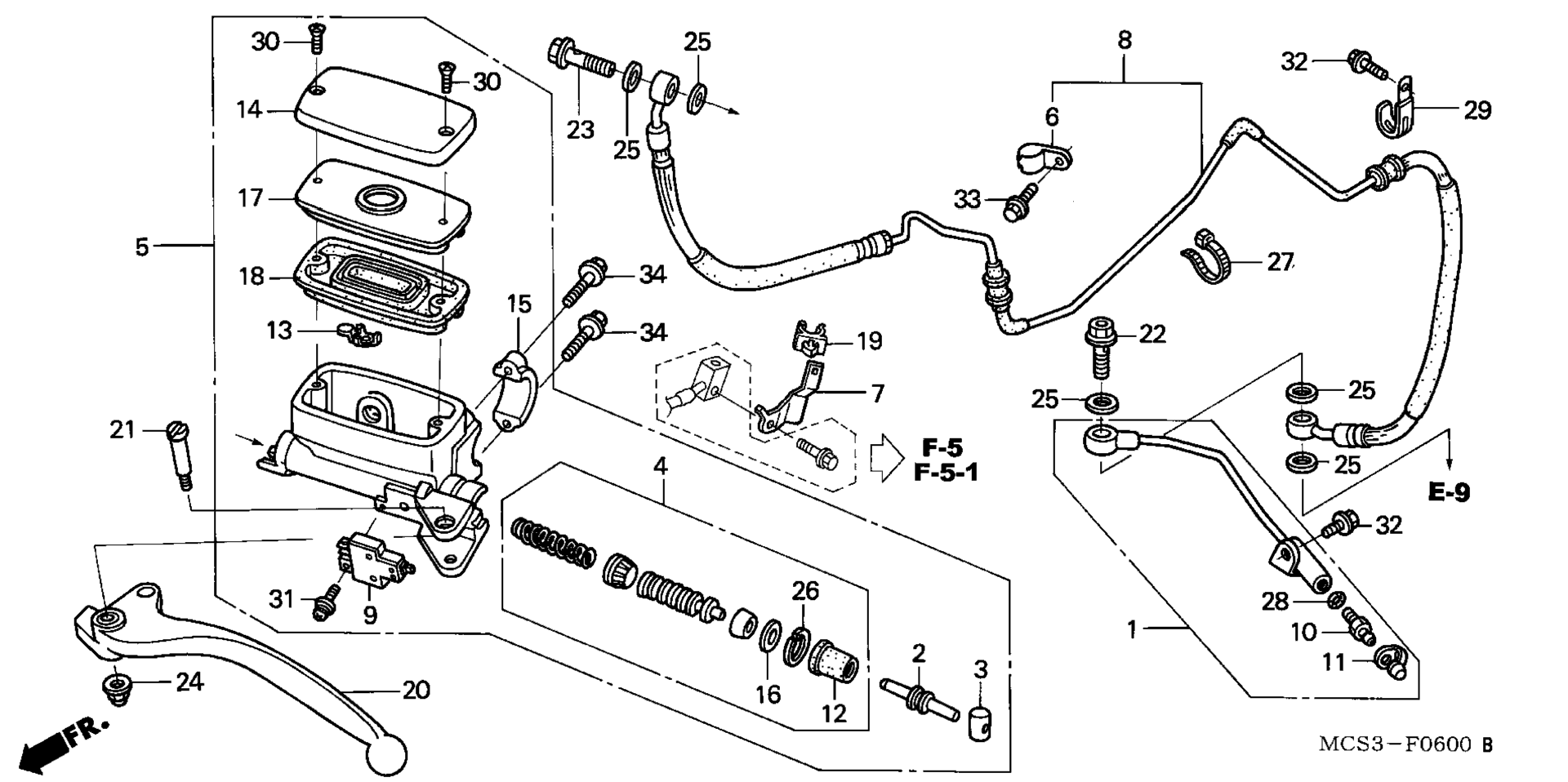 Сцепление MASTER CYLINDER