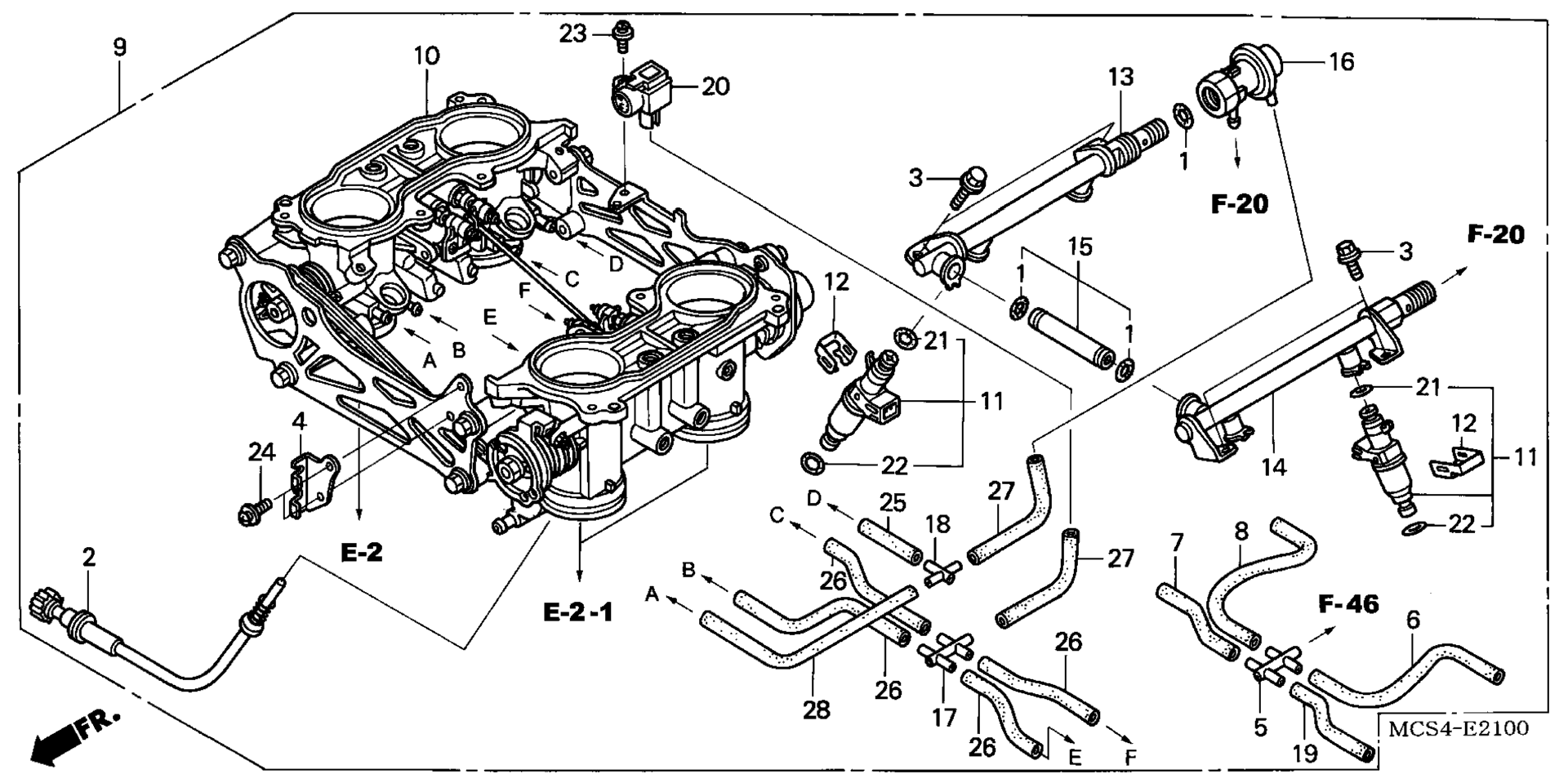 Дроссельный узел (ASSY.)