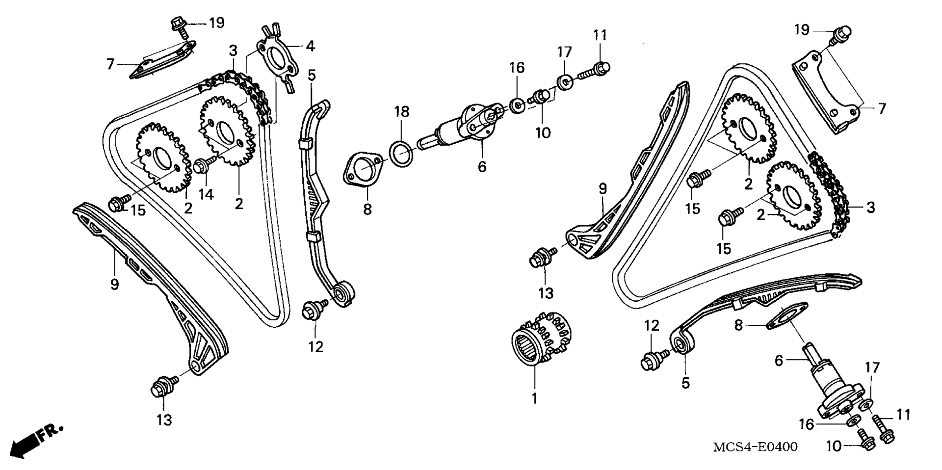 кулачок цепь / TENSIONER