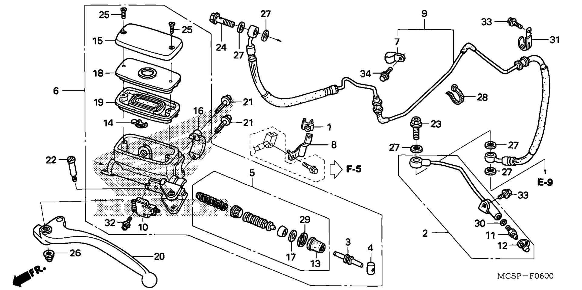 Сцепление MASTER CYLINDER