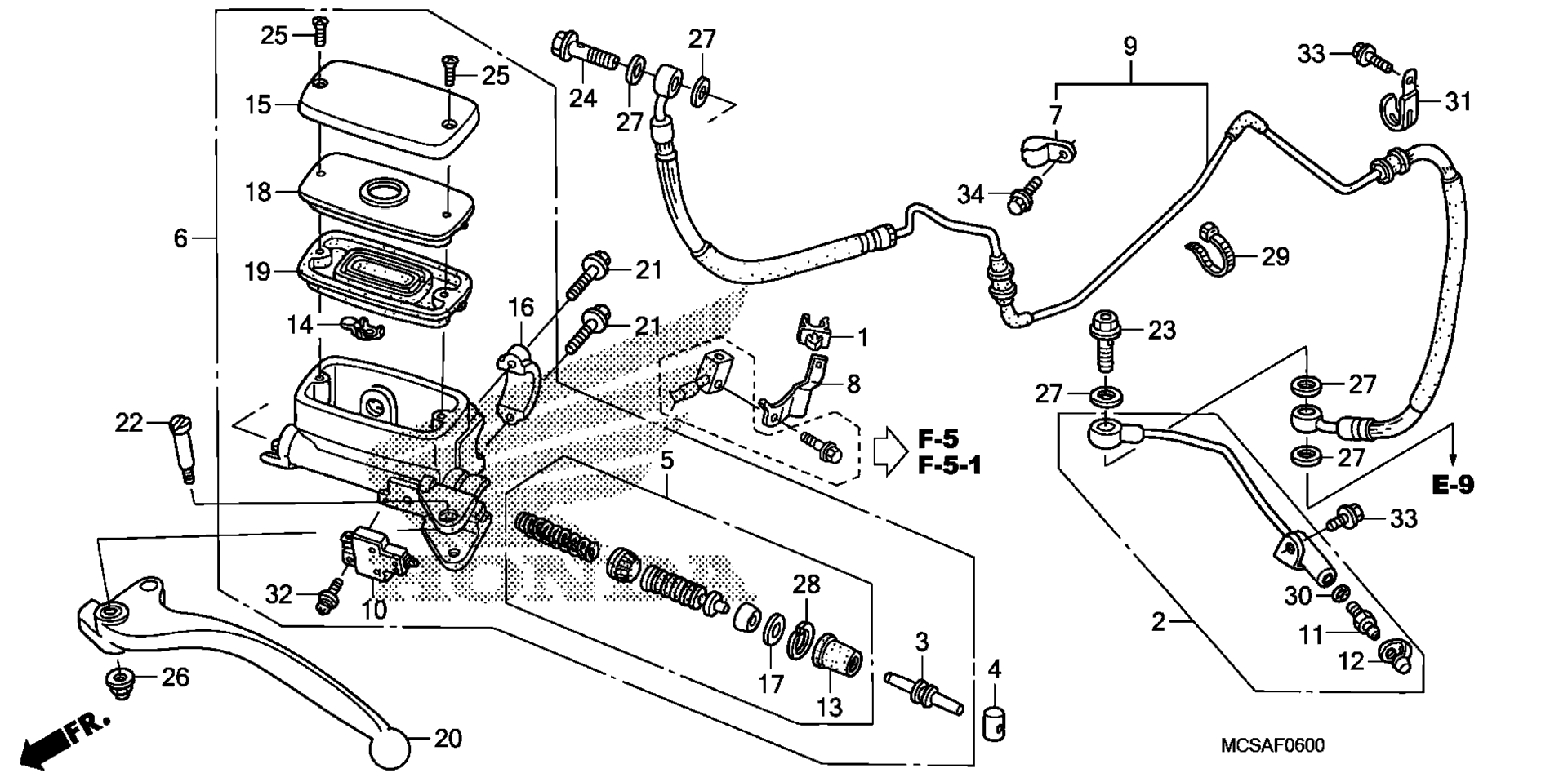 Сцепление MASTER CYLINDER