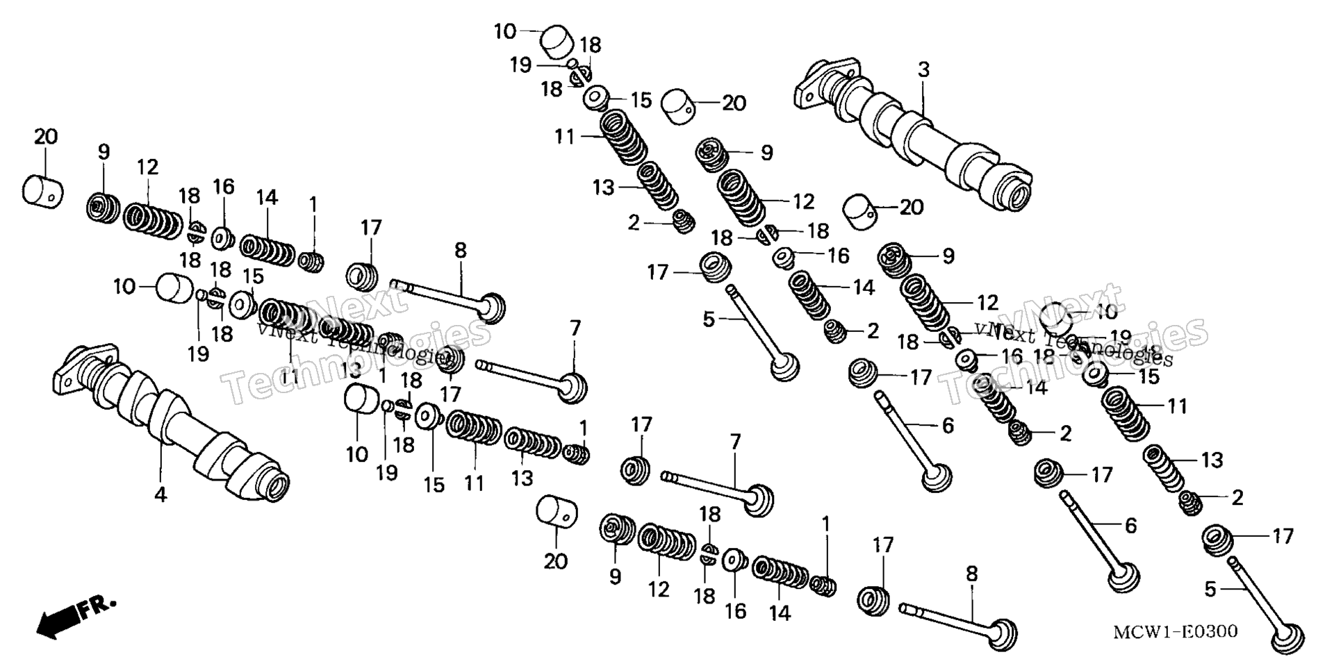 Camshaft@Valve Fr