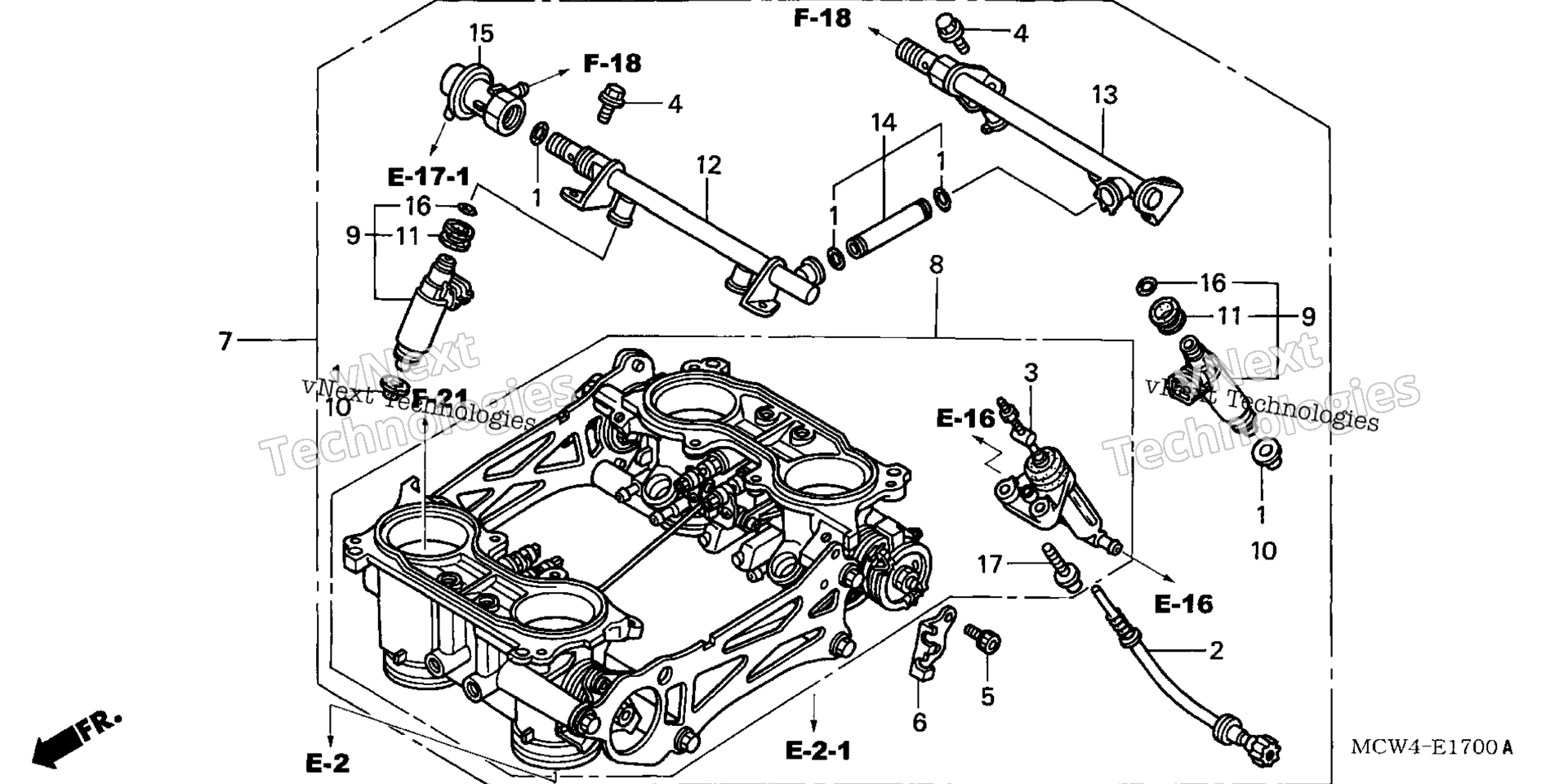 Дроссельный узел (ASSY.)
