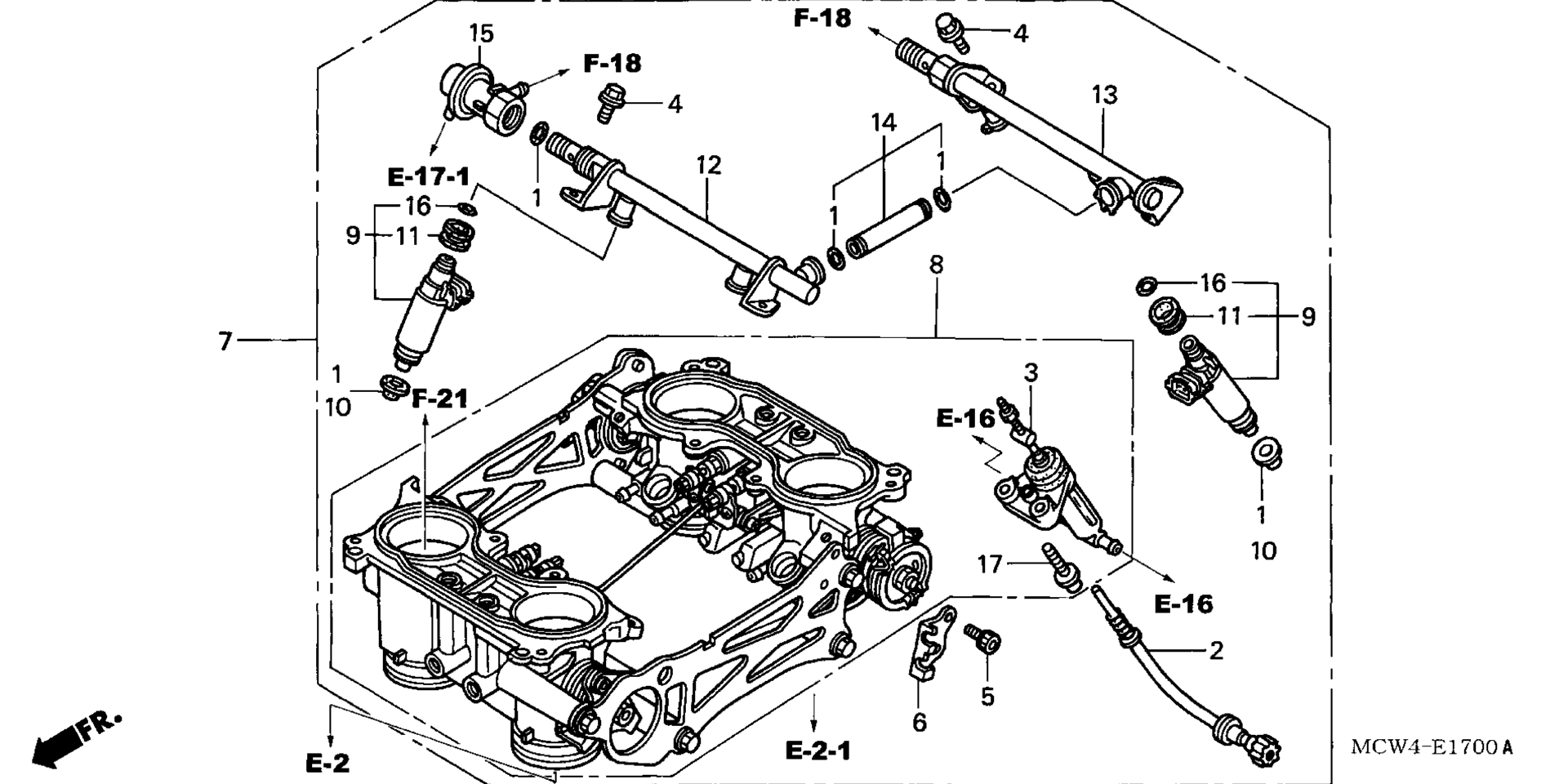 Дроссельный узел (ASSY.)