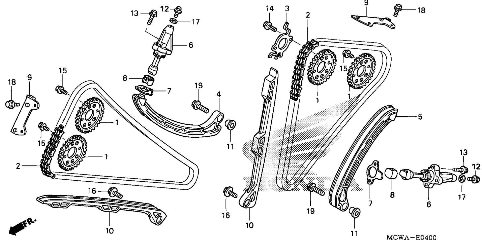 кулачок цепь / TENSIONER