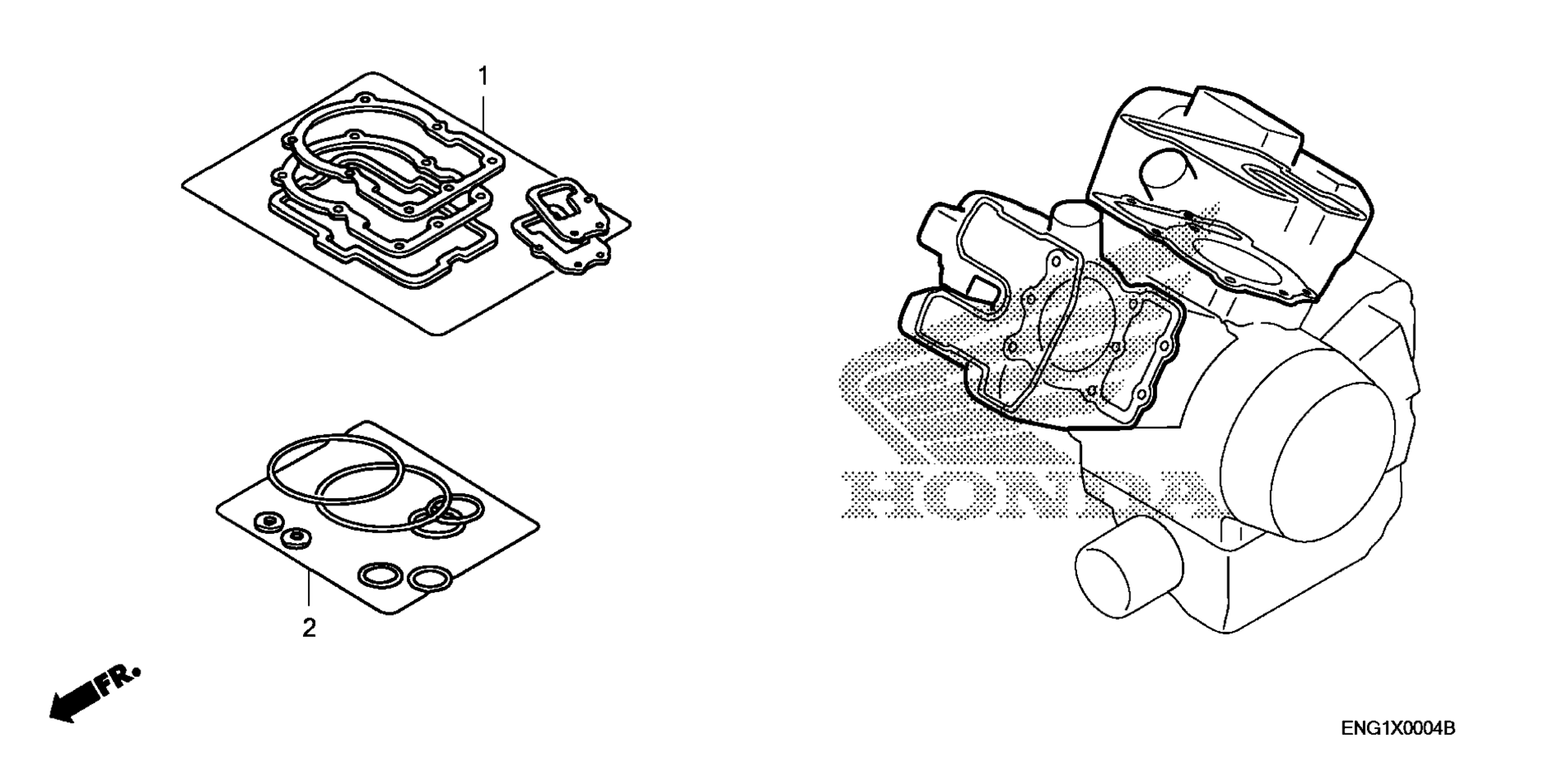 GASKET комплект A