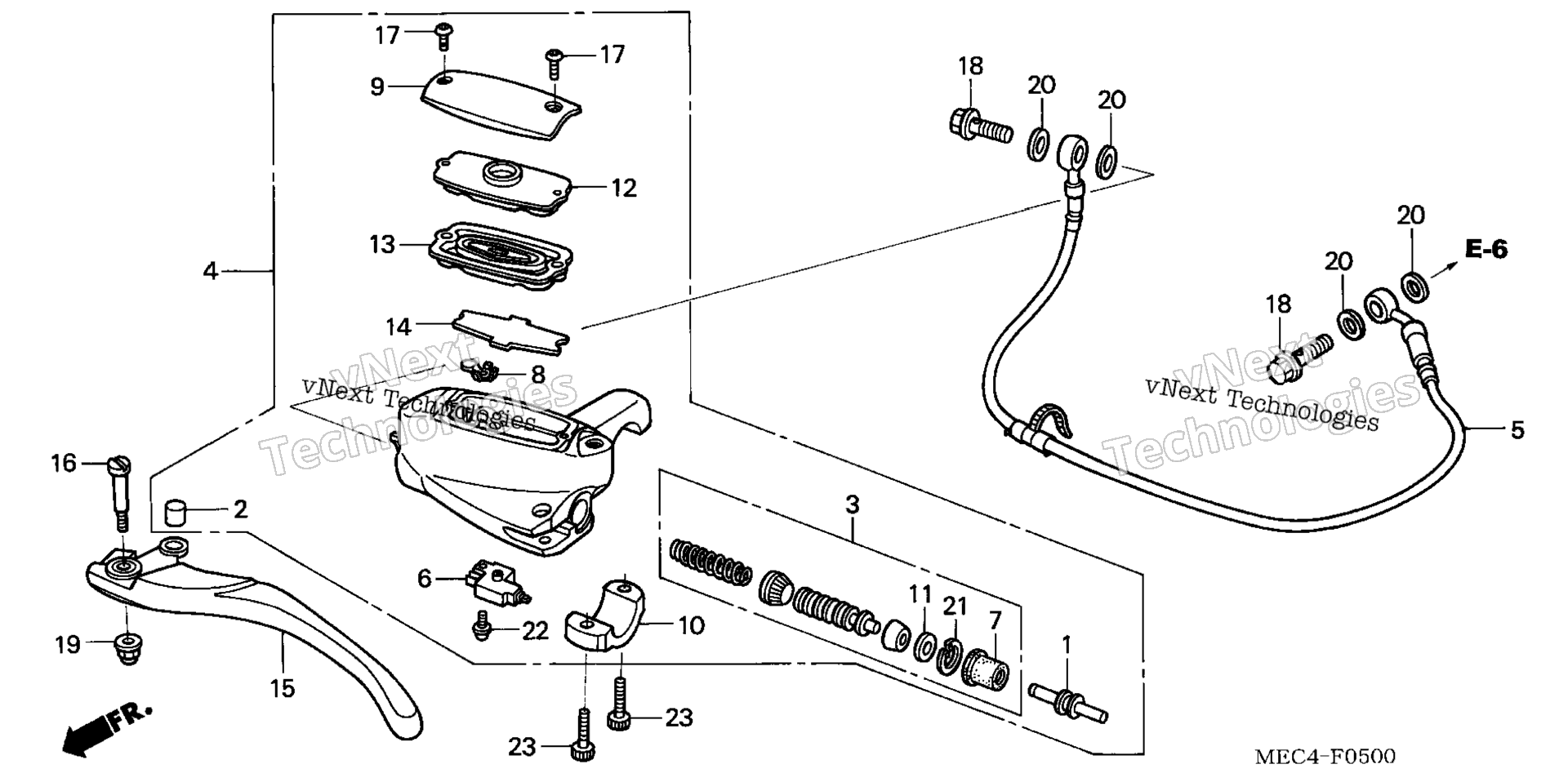 Сцепление MASTER CYLINDER