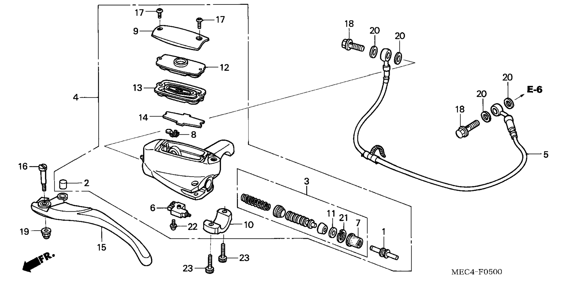 Сцепление MASTER CYLINDER