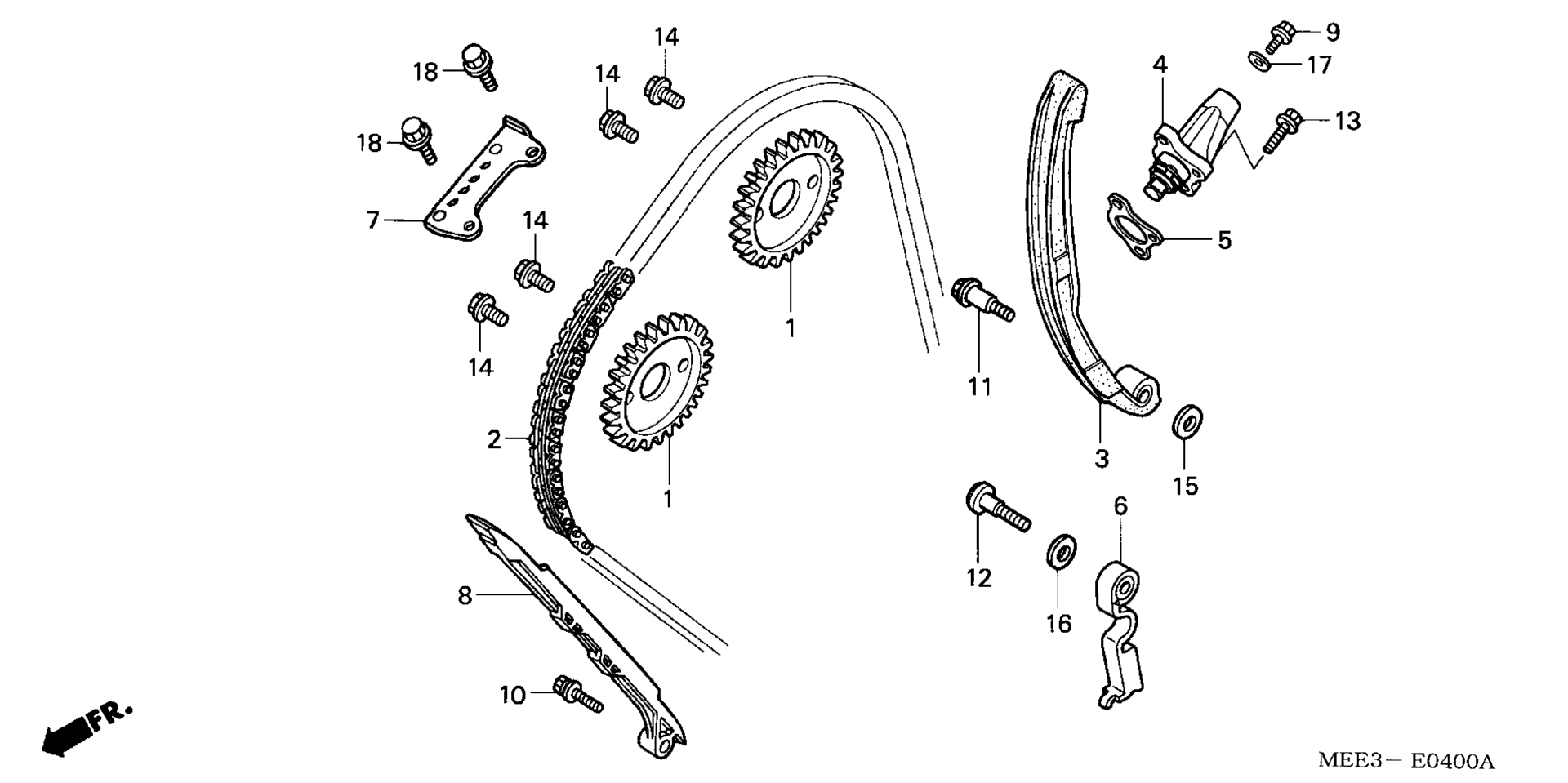 кулачок цепь / TENSIONER