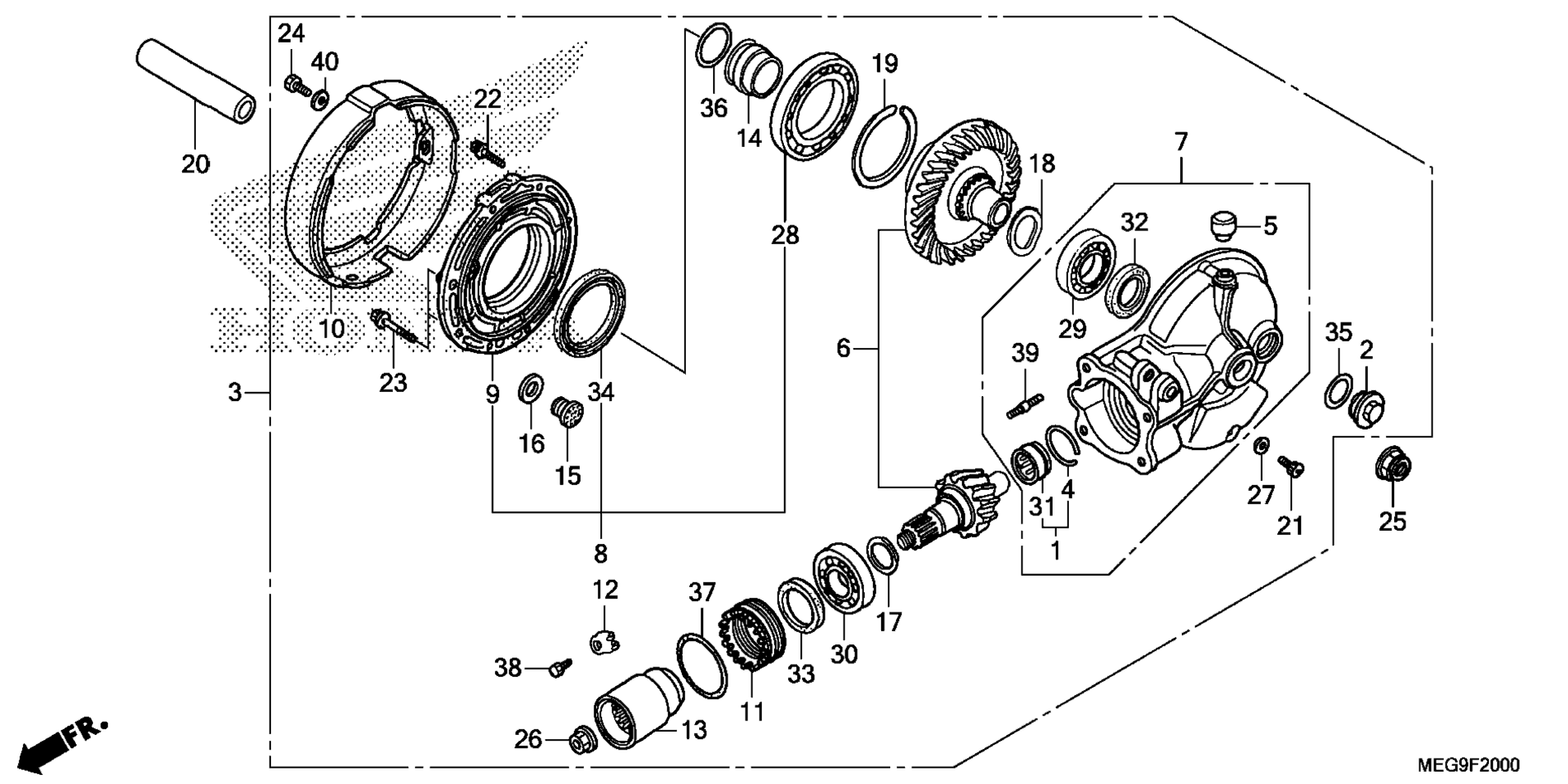 FINAL DRIVEN передача