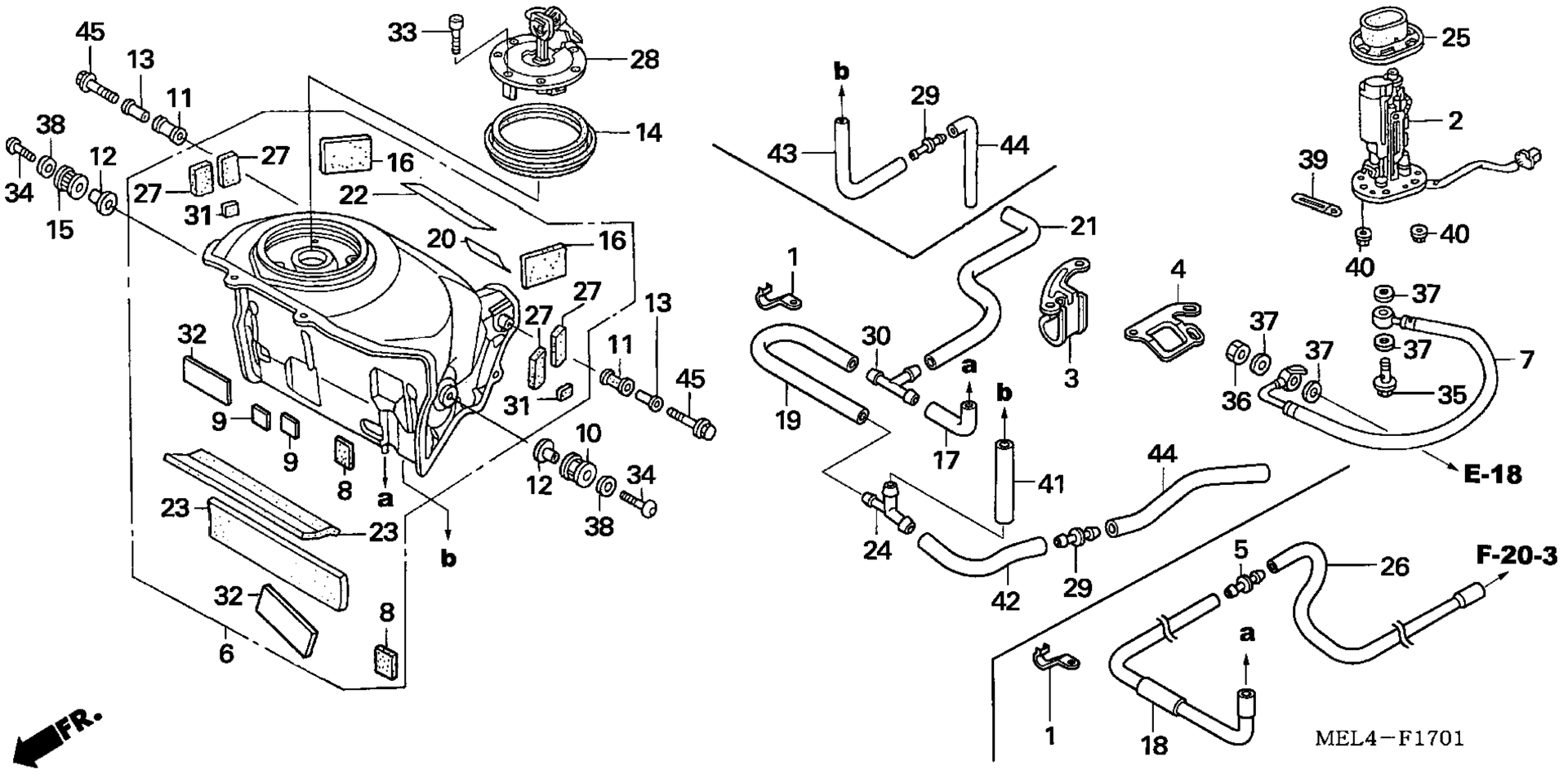 Топливный бак / FUEL PUMP (2)