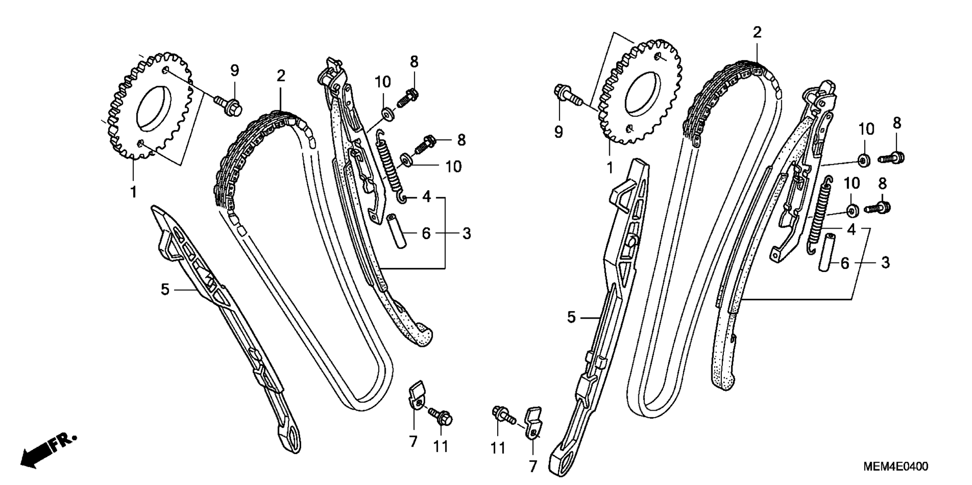 кулачок цепь / TENSIONER