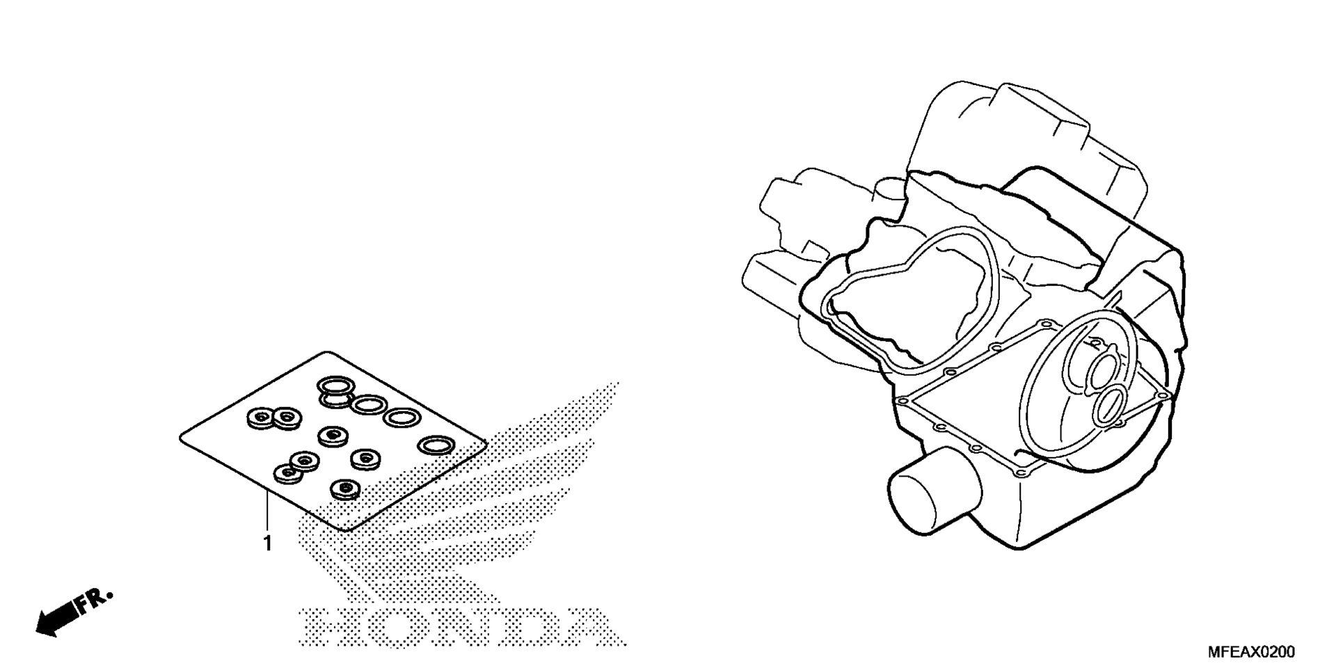 GASKET комплект B
