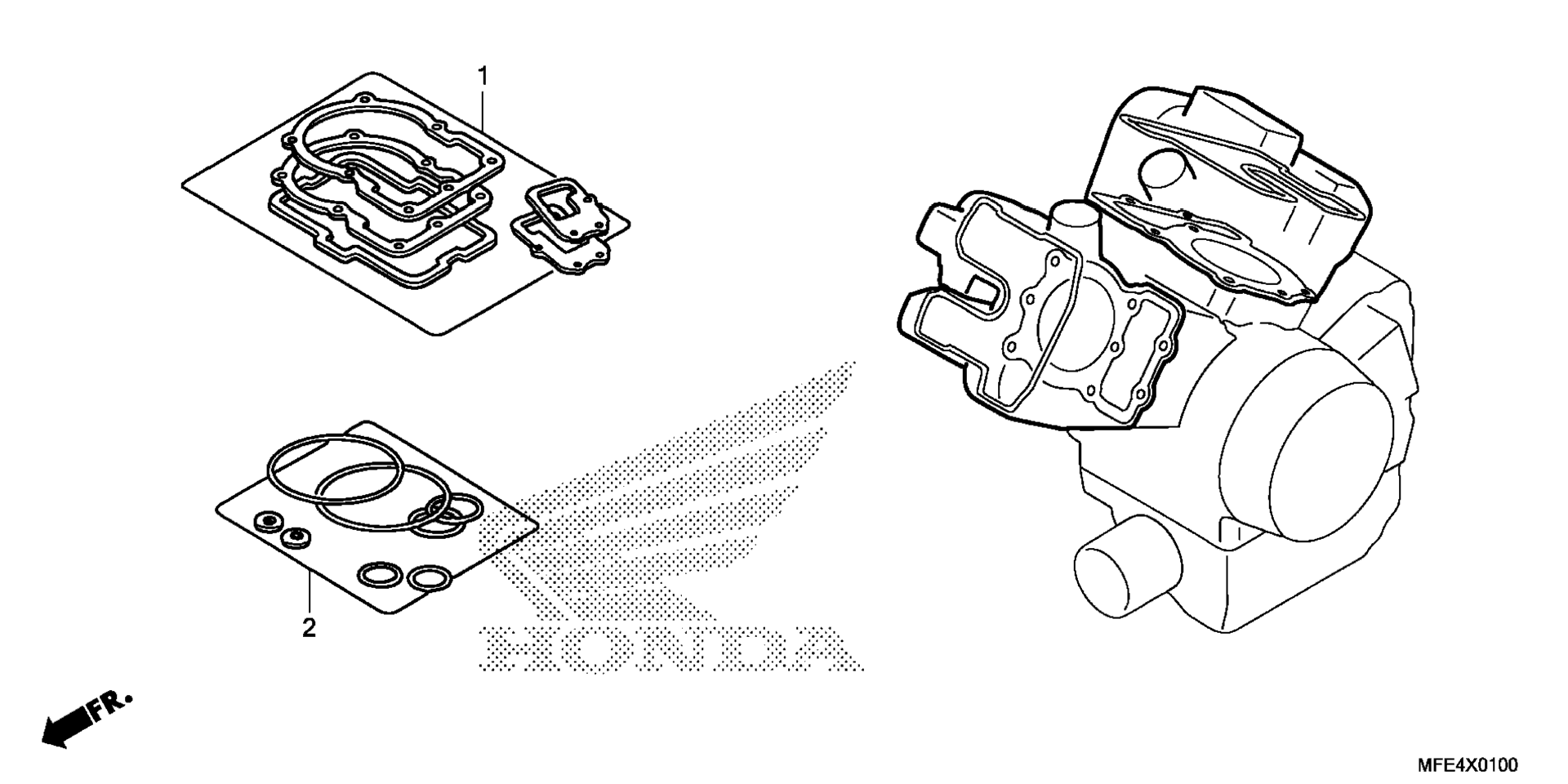 GASKET комплект A
