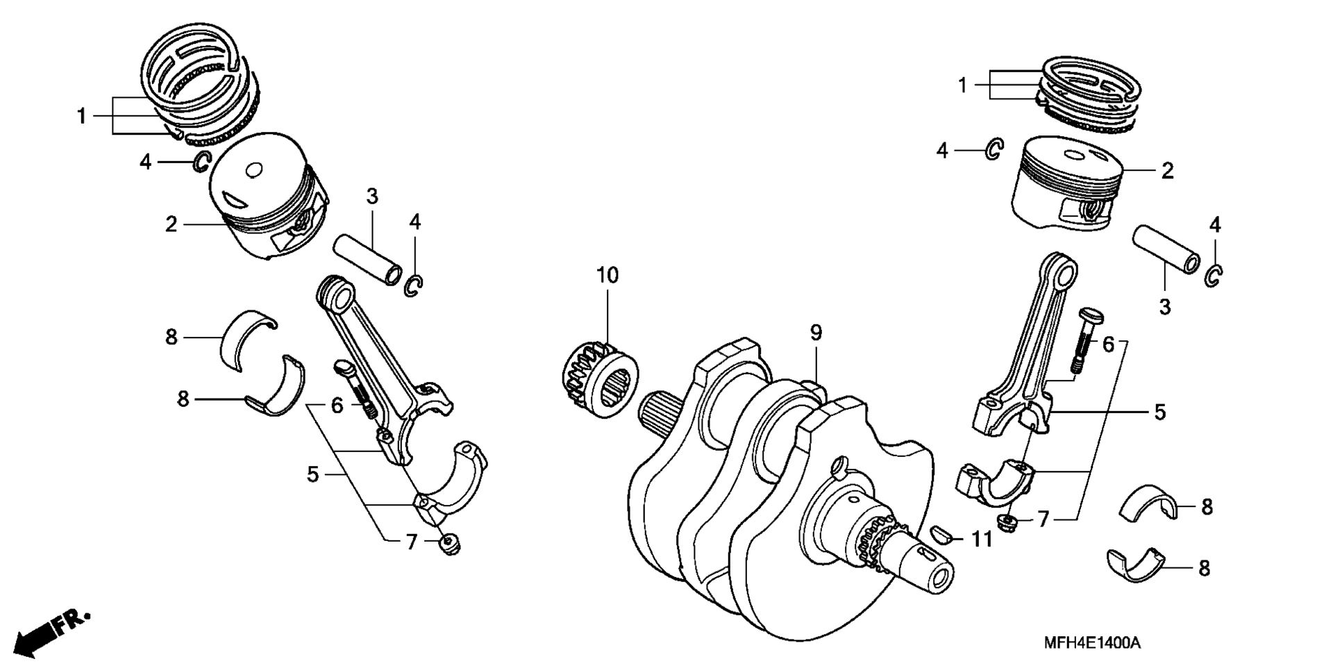 Коленчатый вал