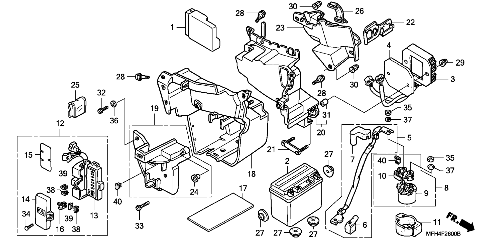 Аккумулятор / BATTERY BOX