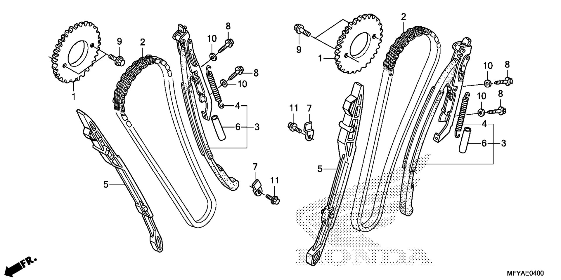 кулачок цепь / TENSIONER