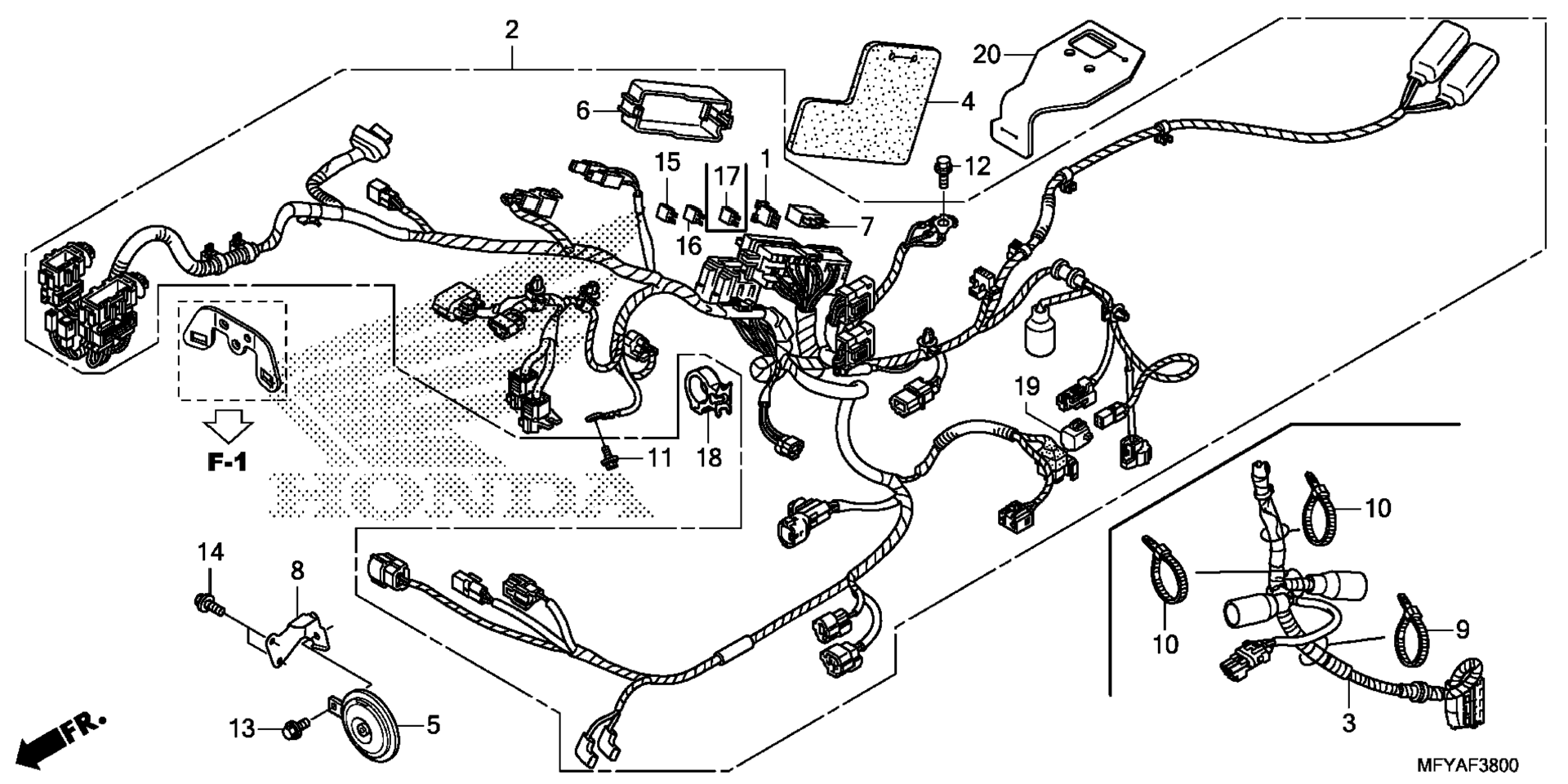 Жгут проводов / HORN