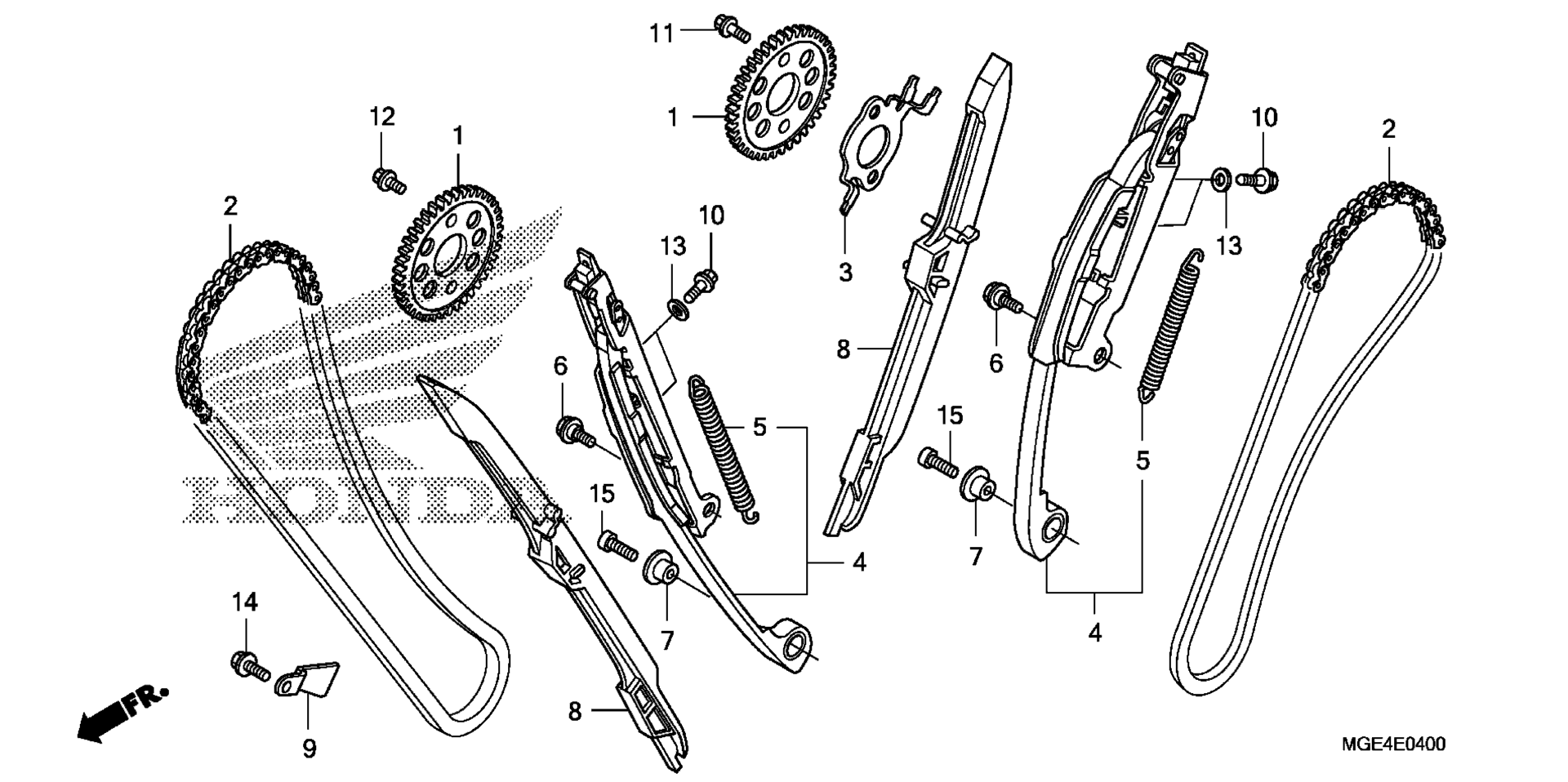 кулачок цепь / TENSIONER