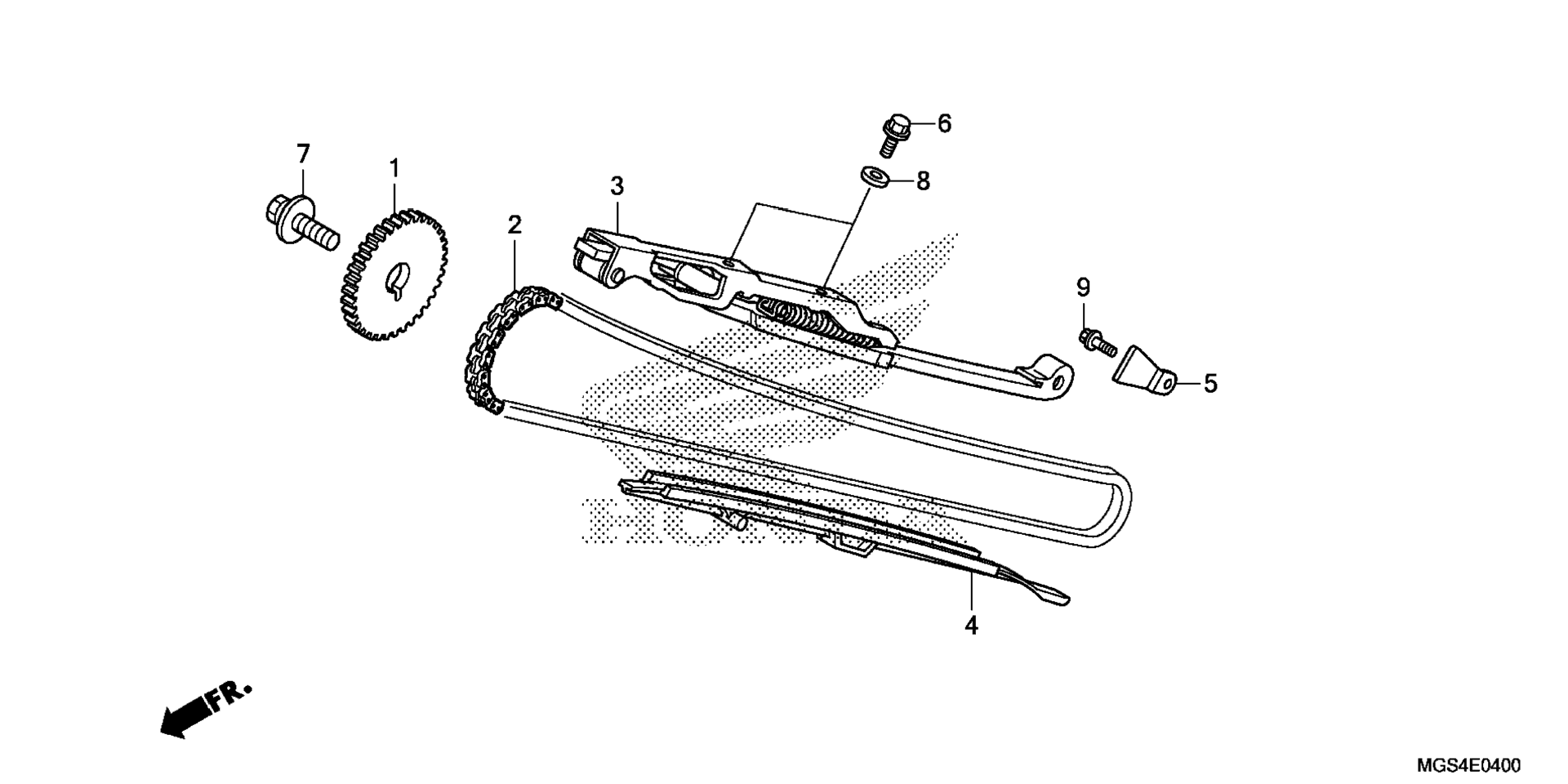кулачок цепь / TENSIONER
