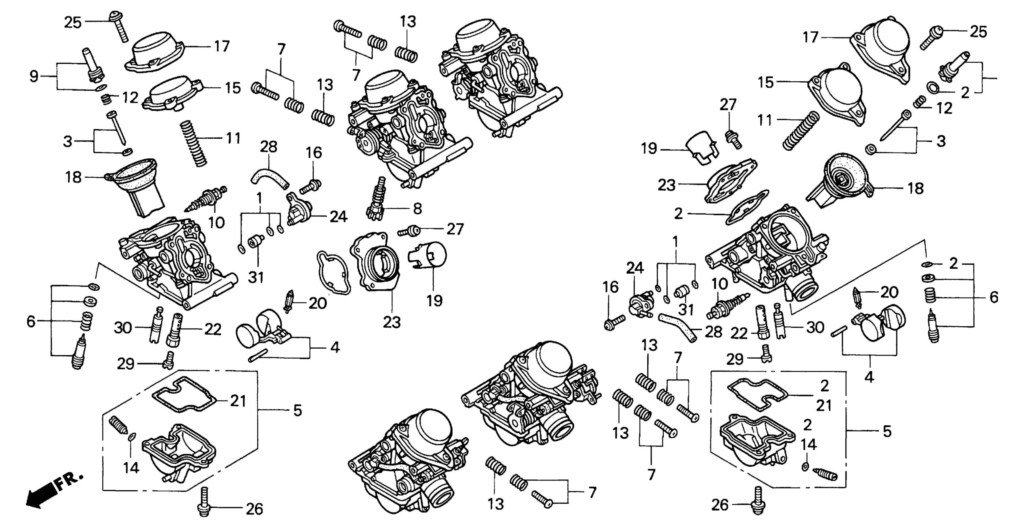 Карбюратор COMPONENTS