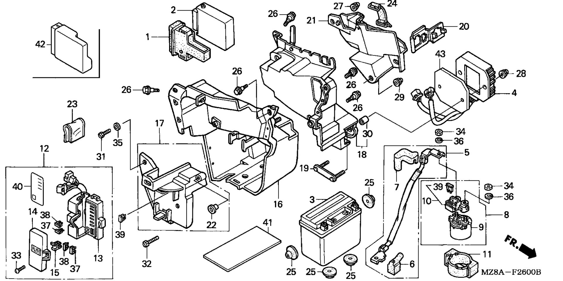 Аккумулятор / BATTERY BOX