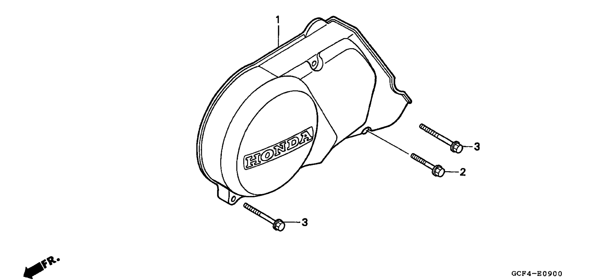 Left Crankcase крышка