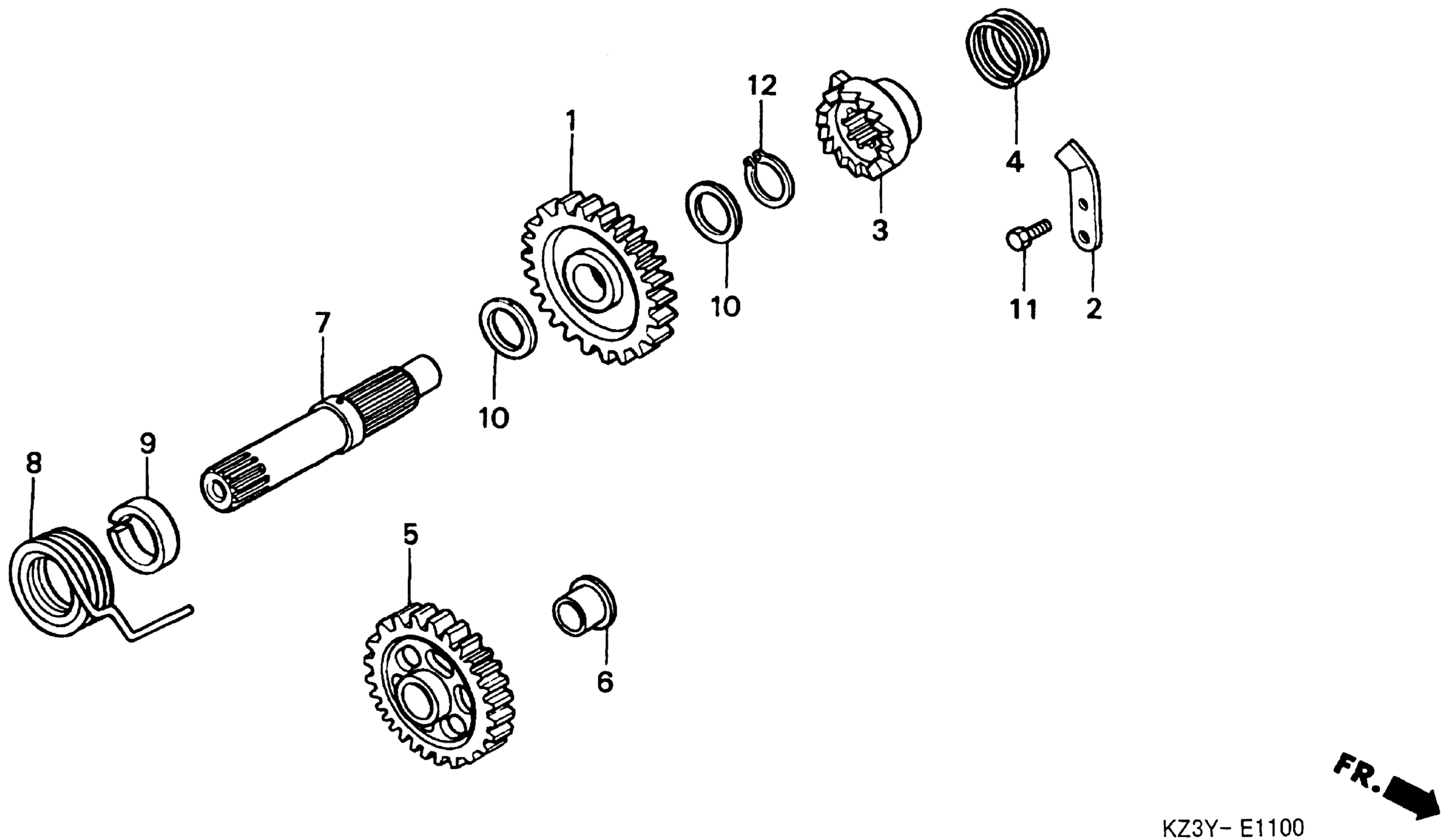 KICK стартер SPINDLE
