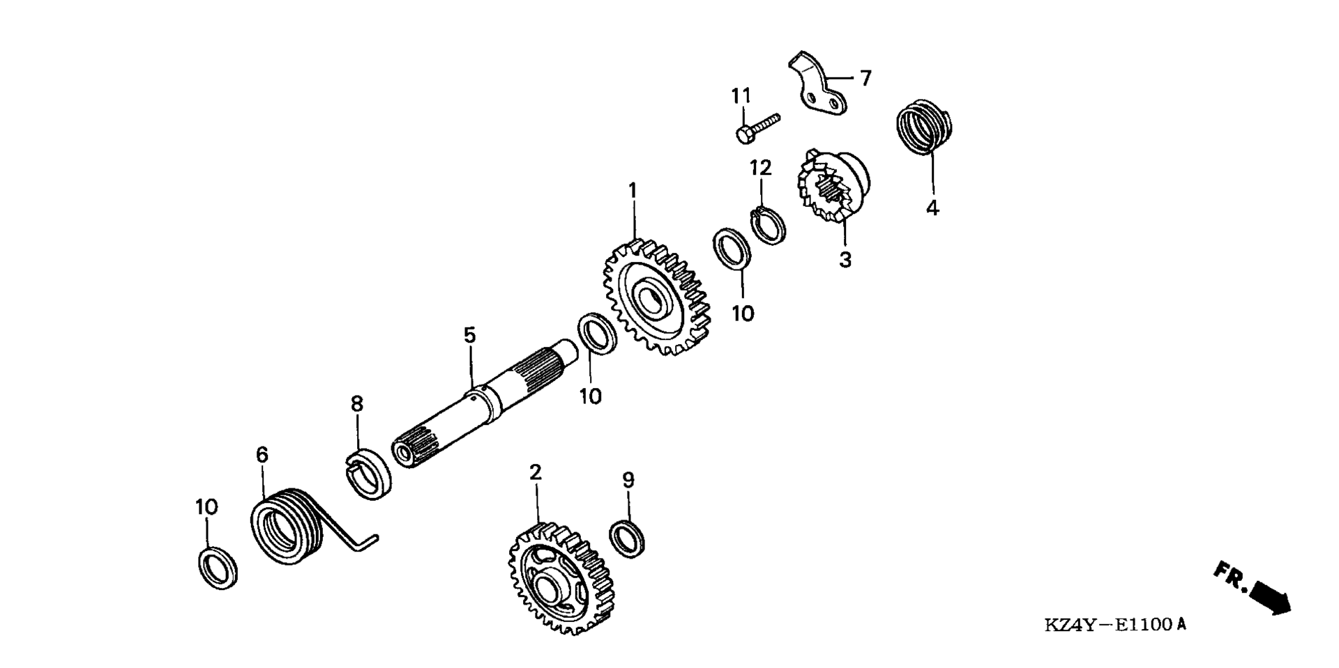 KICK стартер SPINDLE