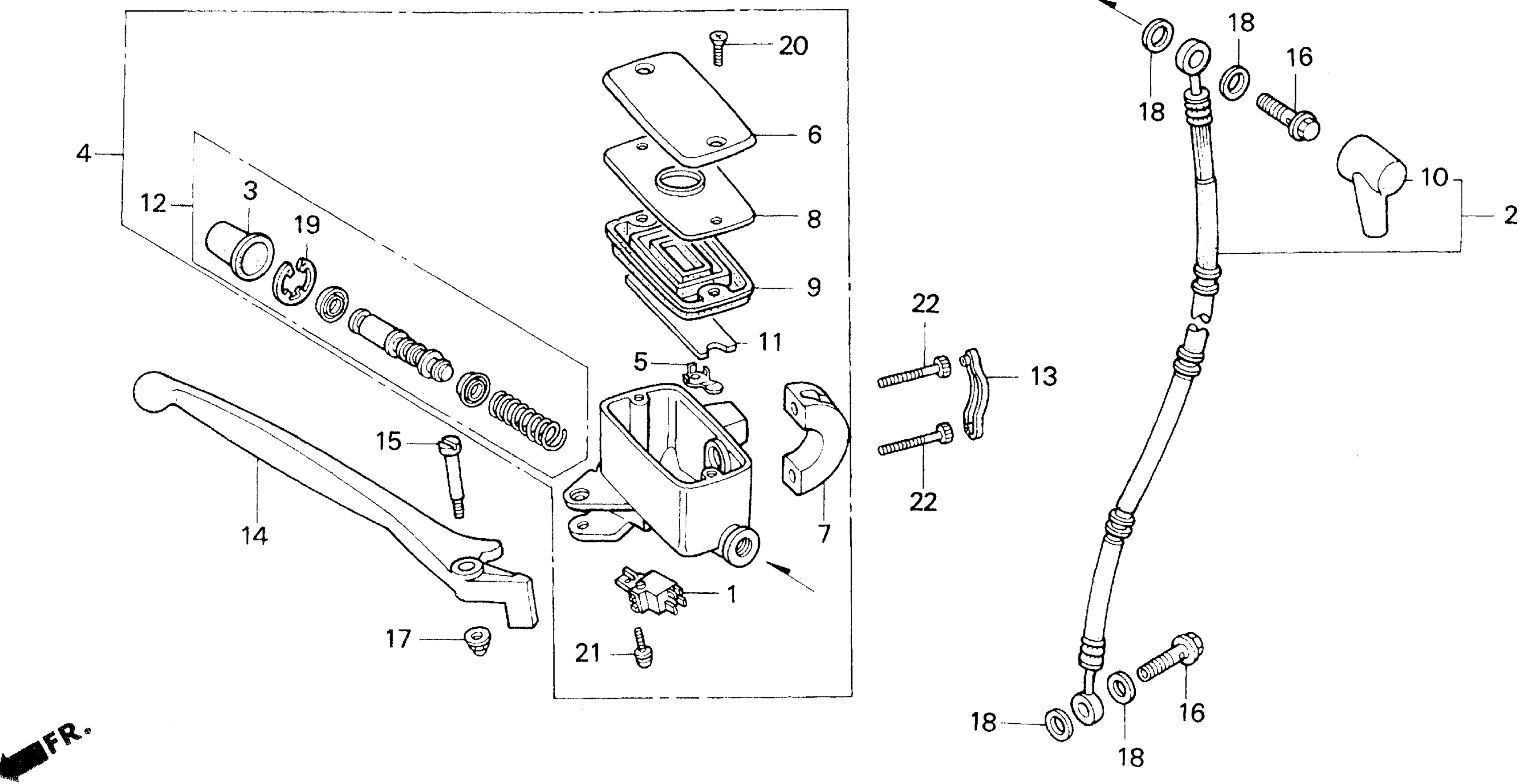 Тормоз MASTER CYLINDER