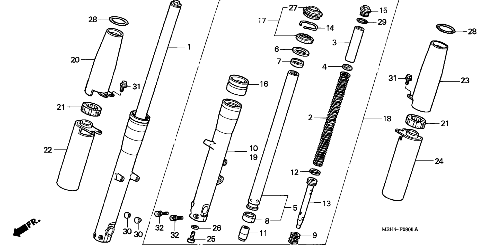 Передняя вилка