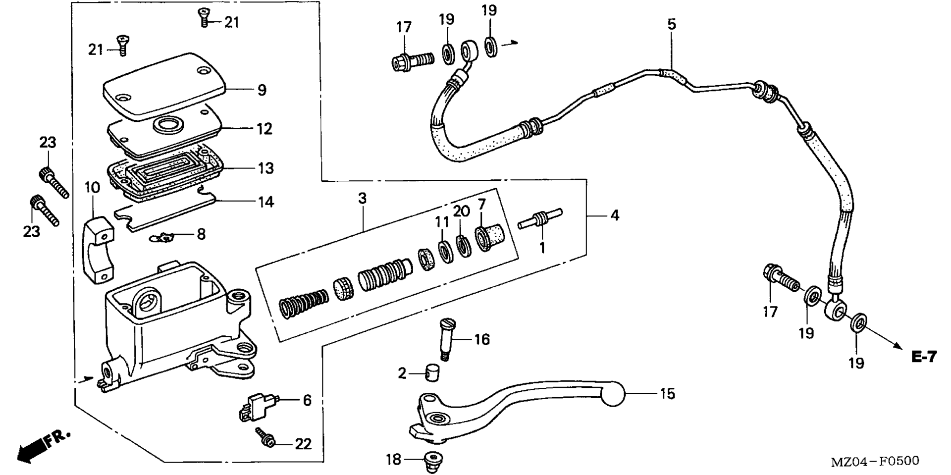Сцепление MASTER CYLINDER