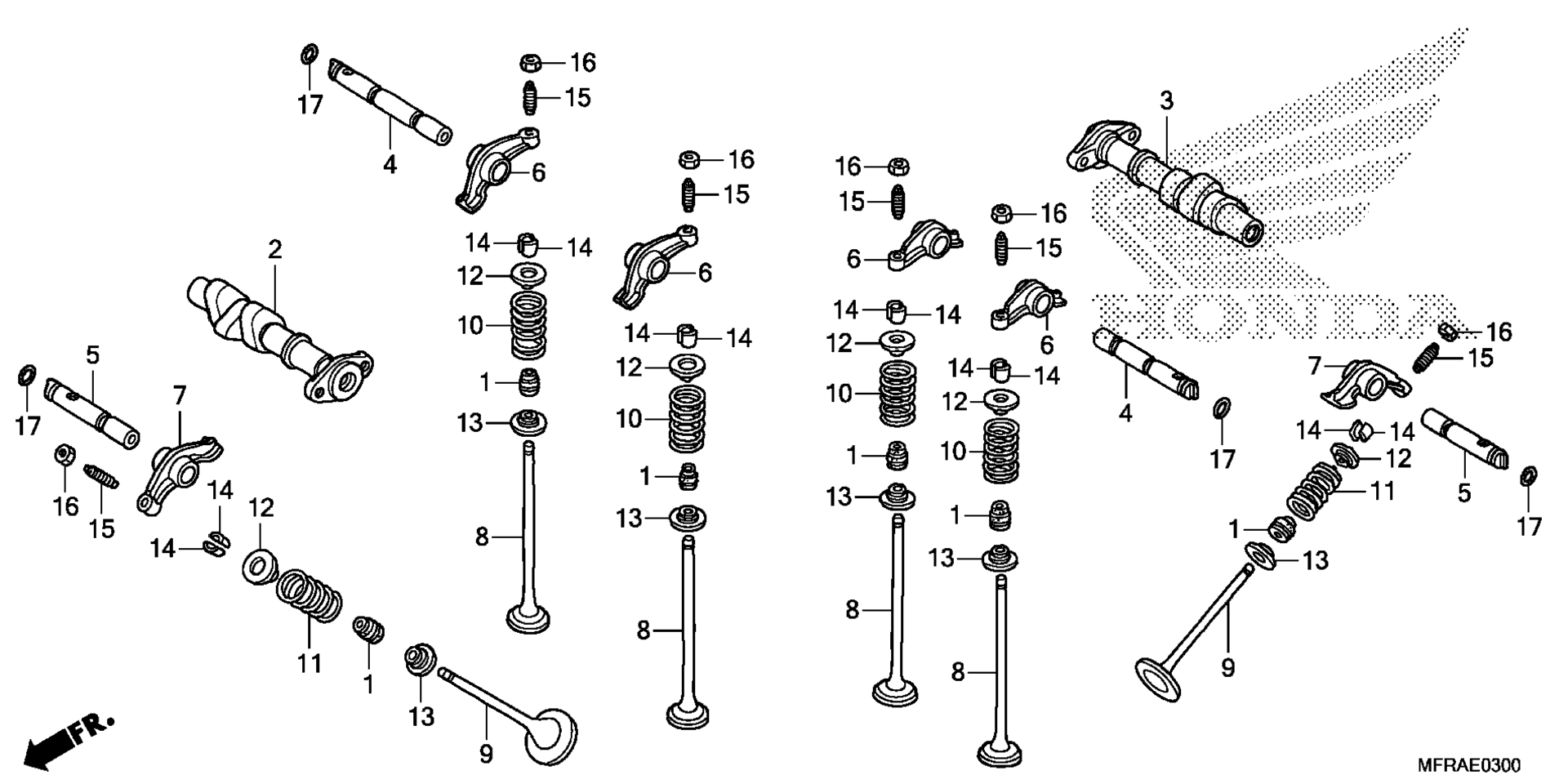 CAMSHAFT / клапан