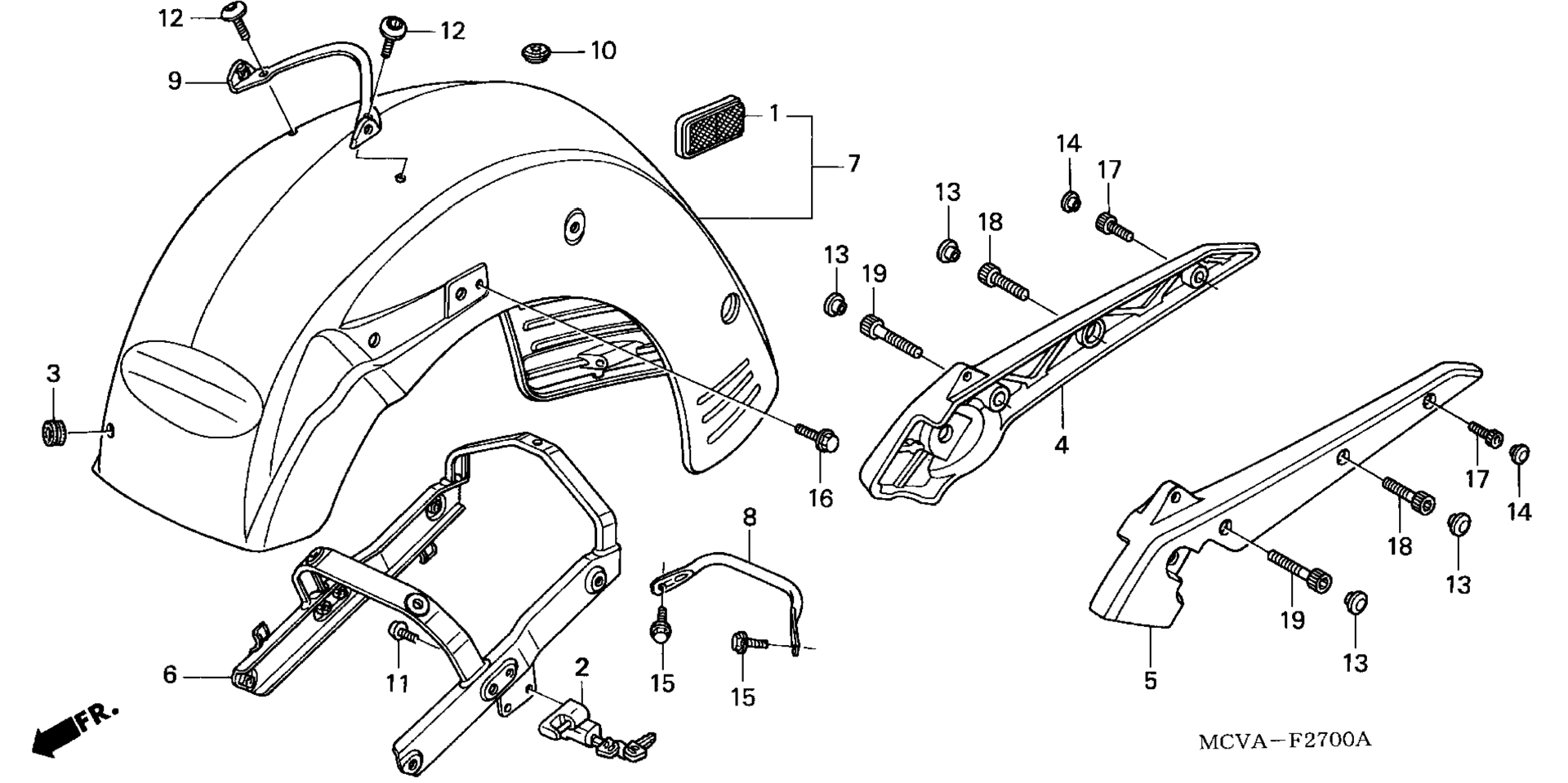 Заднее крыло / GRAB RAIL (1)