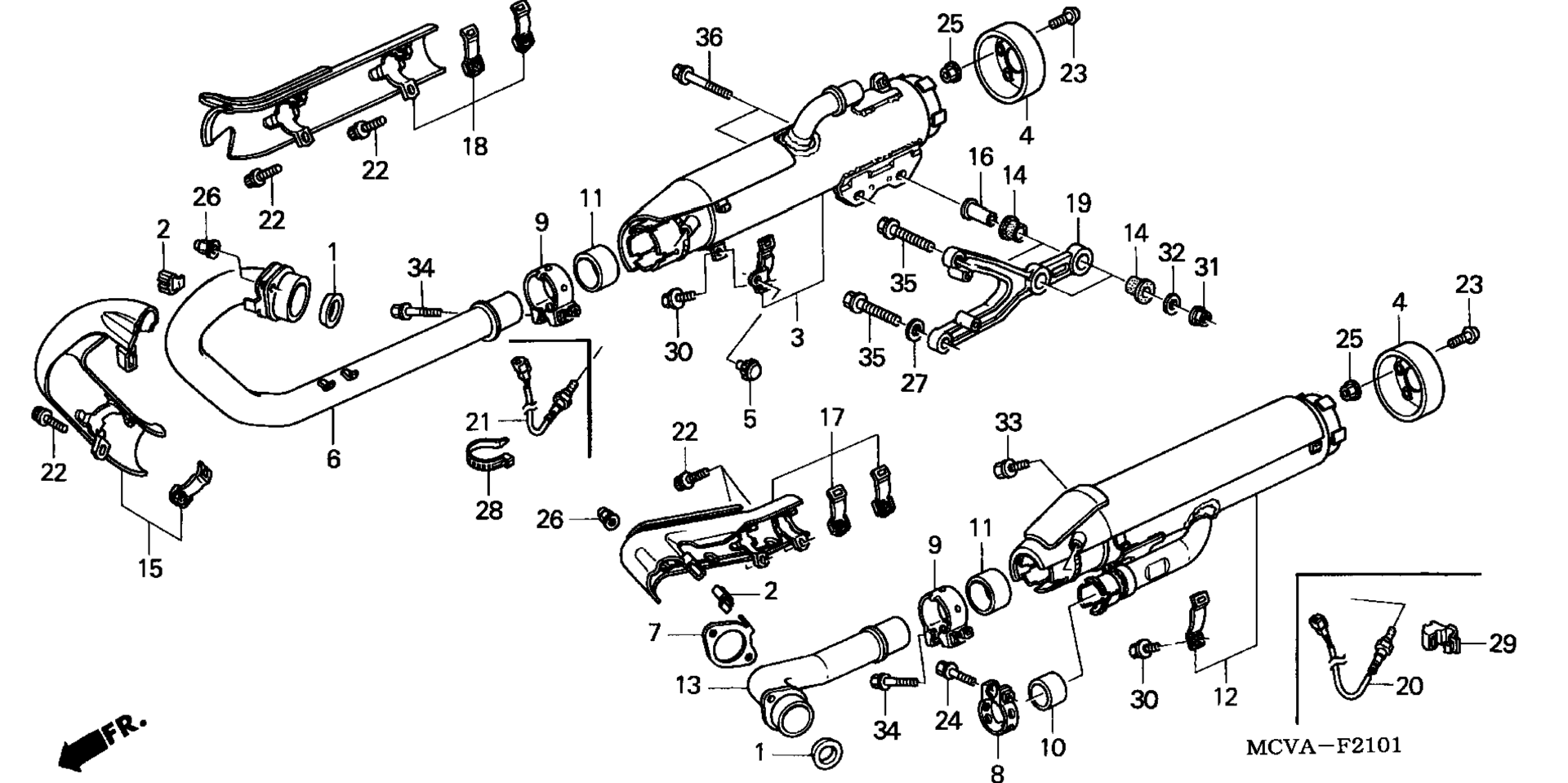 Выхлопная система MUFFLER (2)
