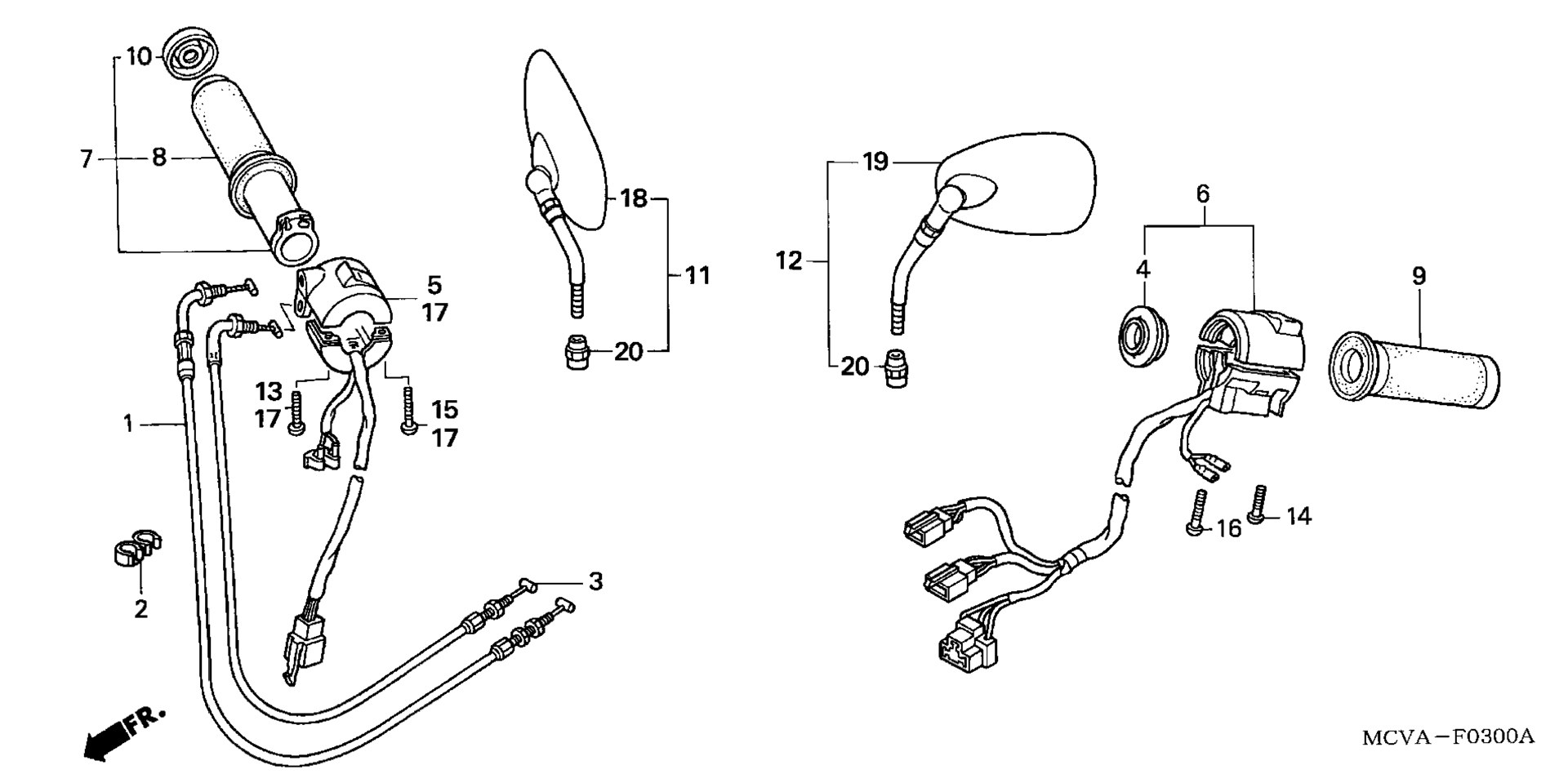 Переключатели на руле / CABLE
