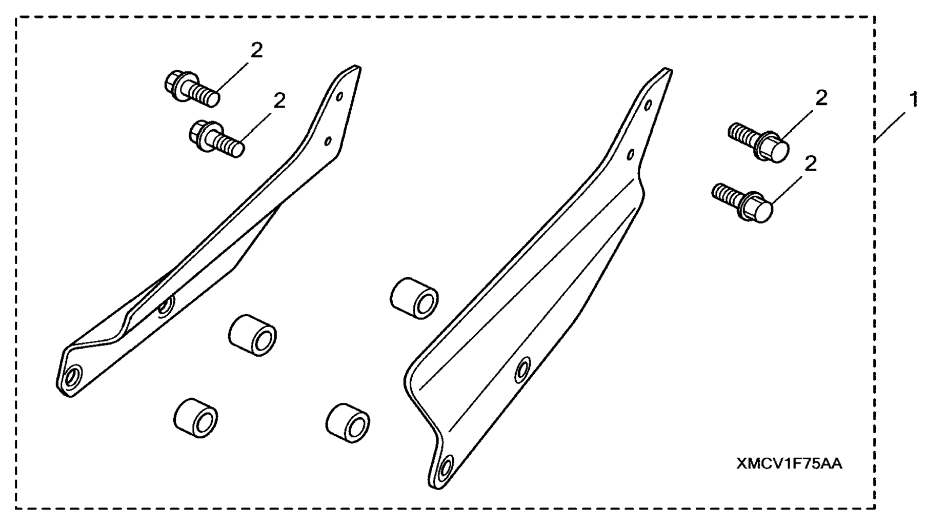 BACKREST крепление BRACKET