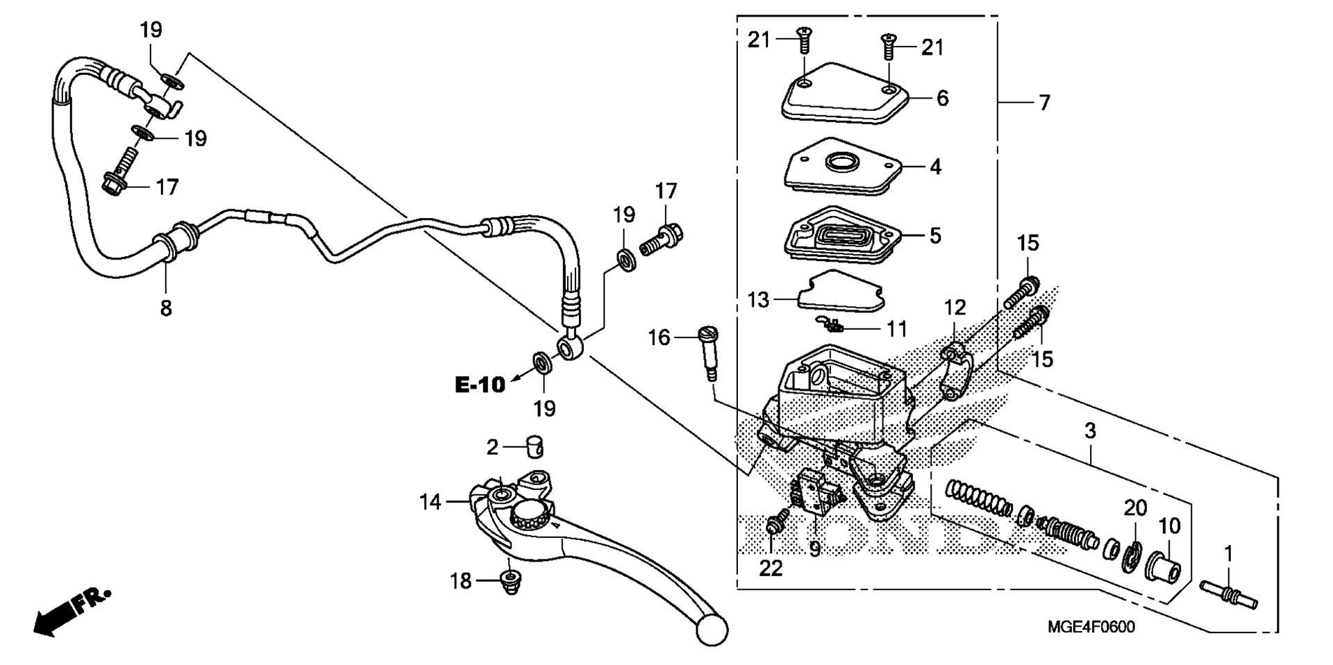 Сцепление MASTER CYLINDER