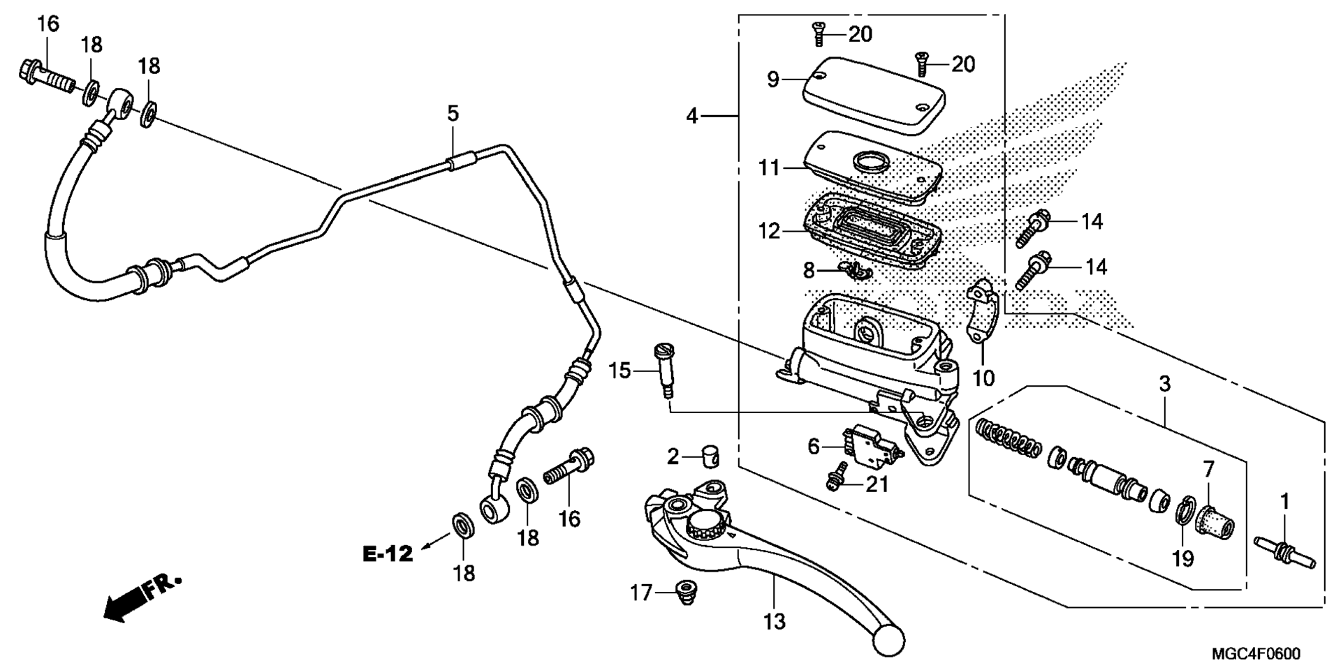 Сцепление MASTER CYLINDER