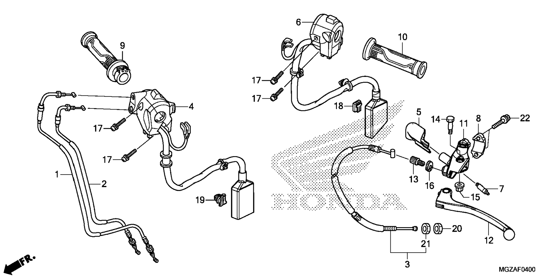 Рычаг / Переключатель / Тросик