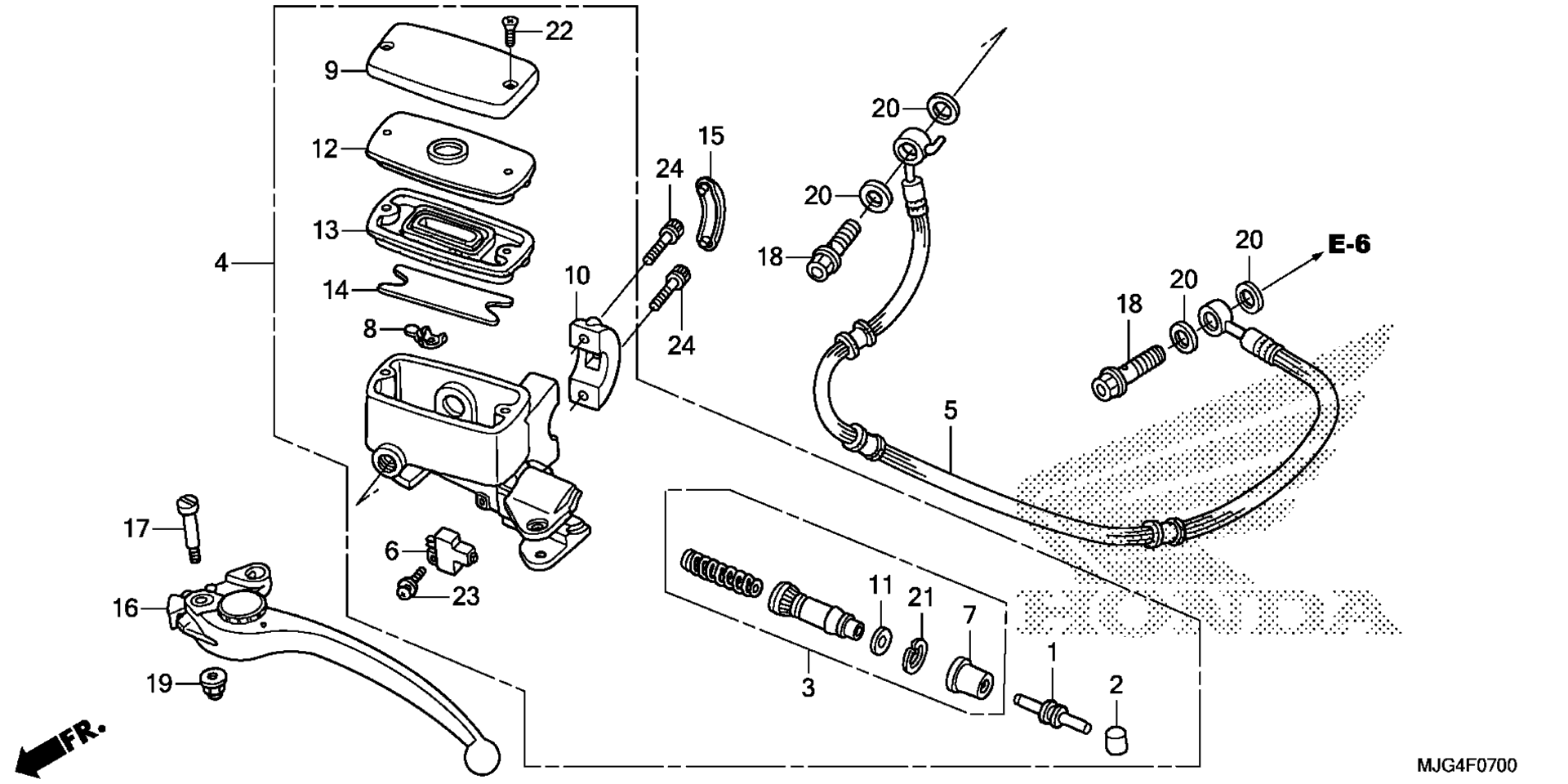 Сцепление MASTER CYLINDER