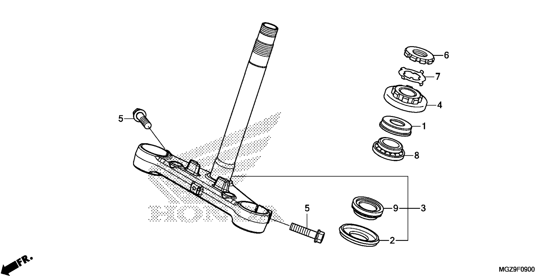 Рулевая колонка