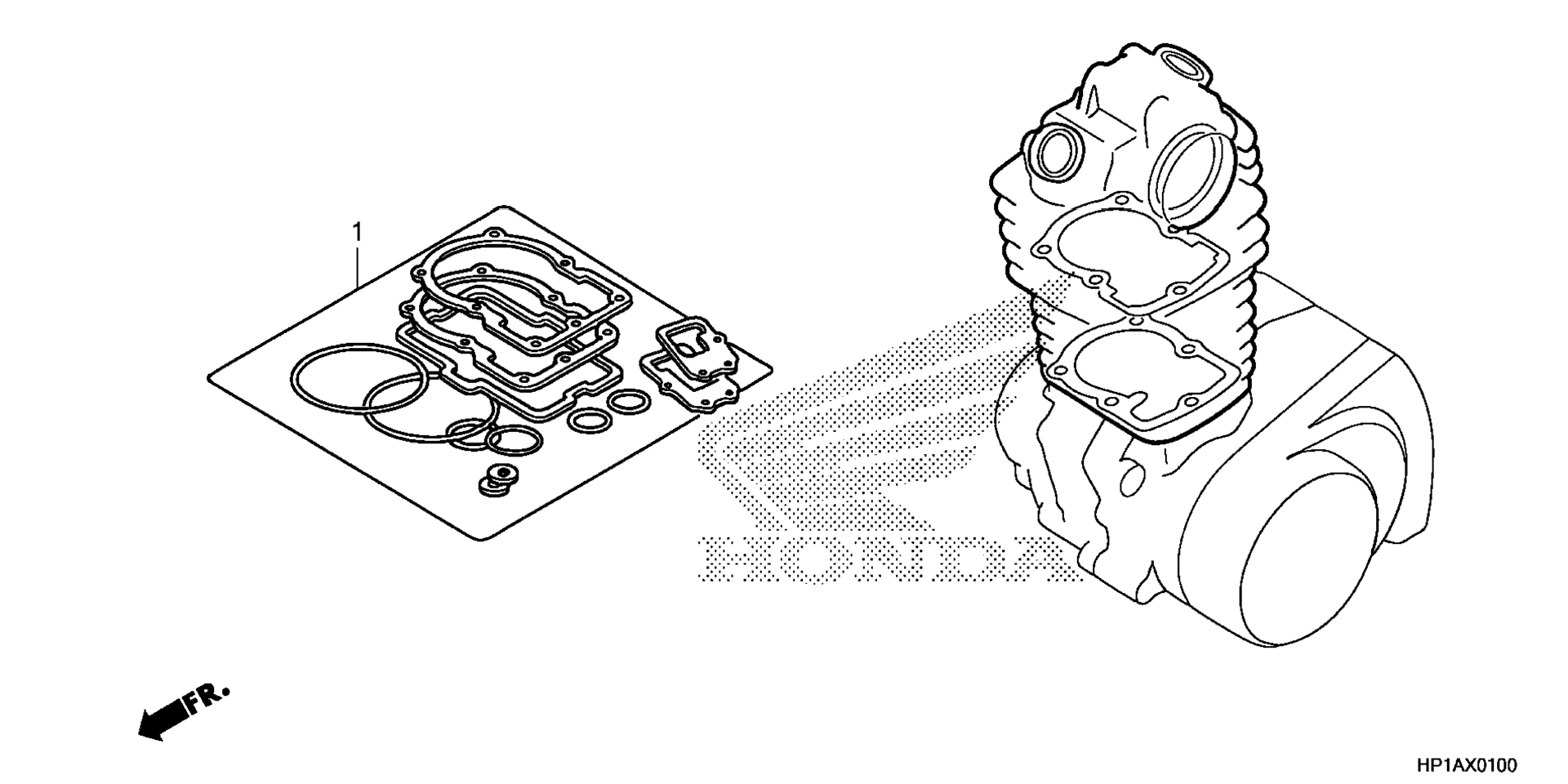 GASKET комплект A
