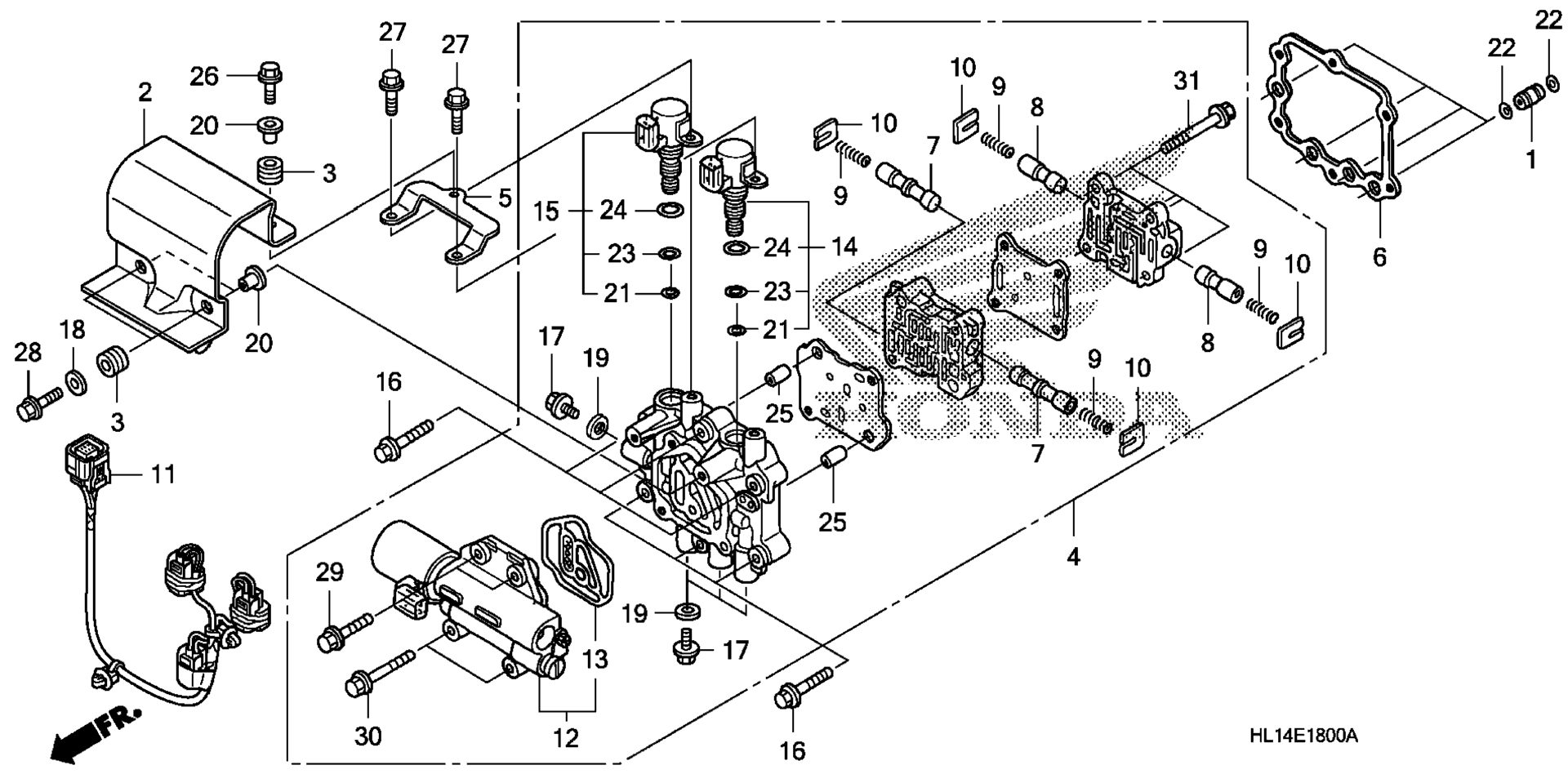 Основной VALVE BODY