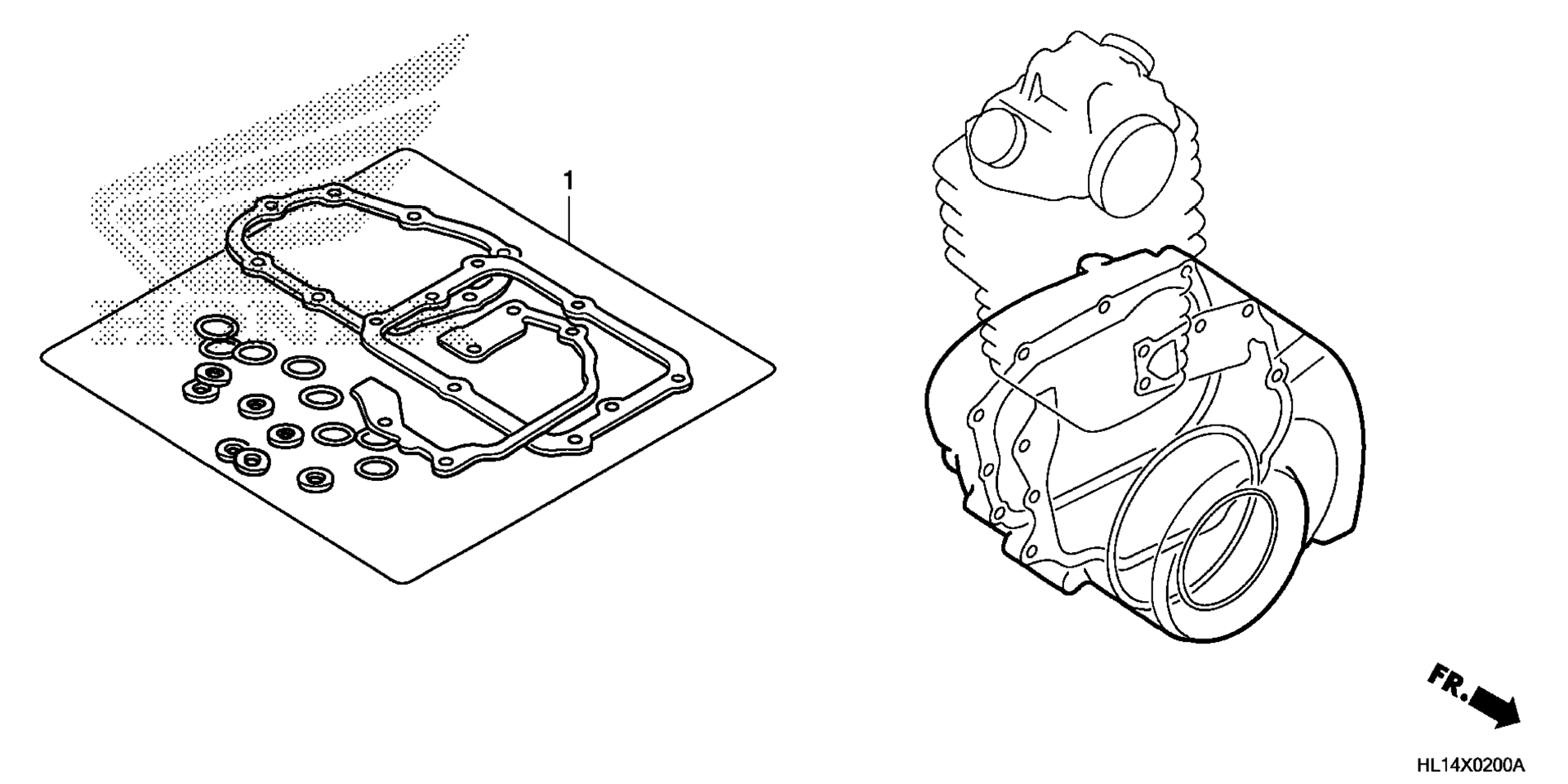 GASKET комплект B