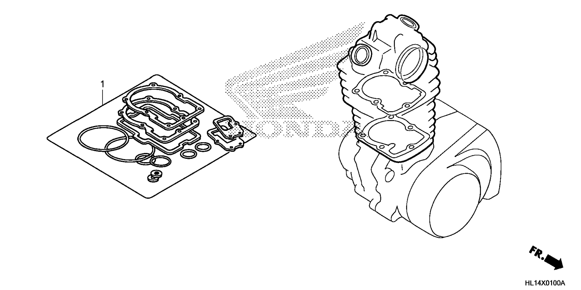 GASKET комплект A