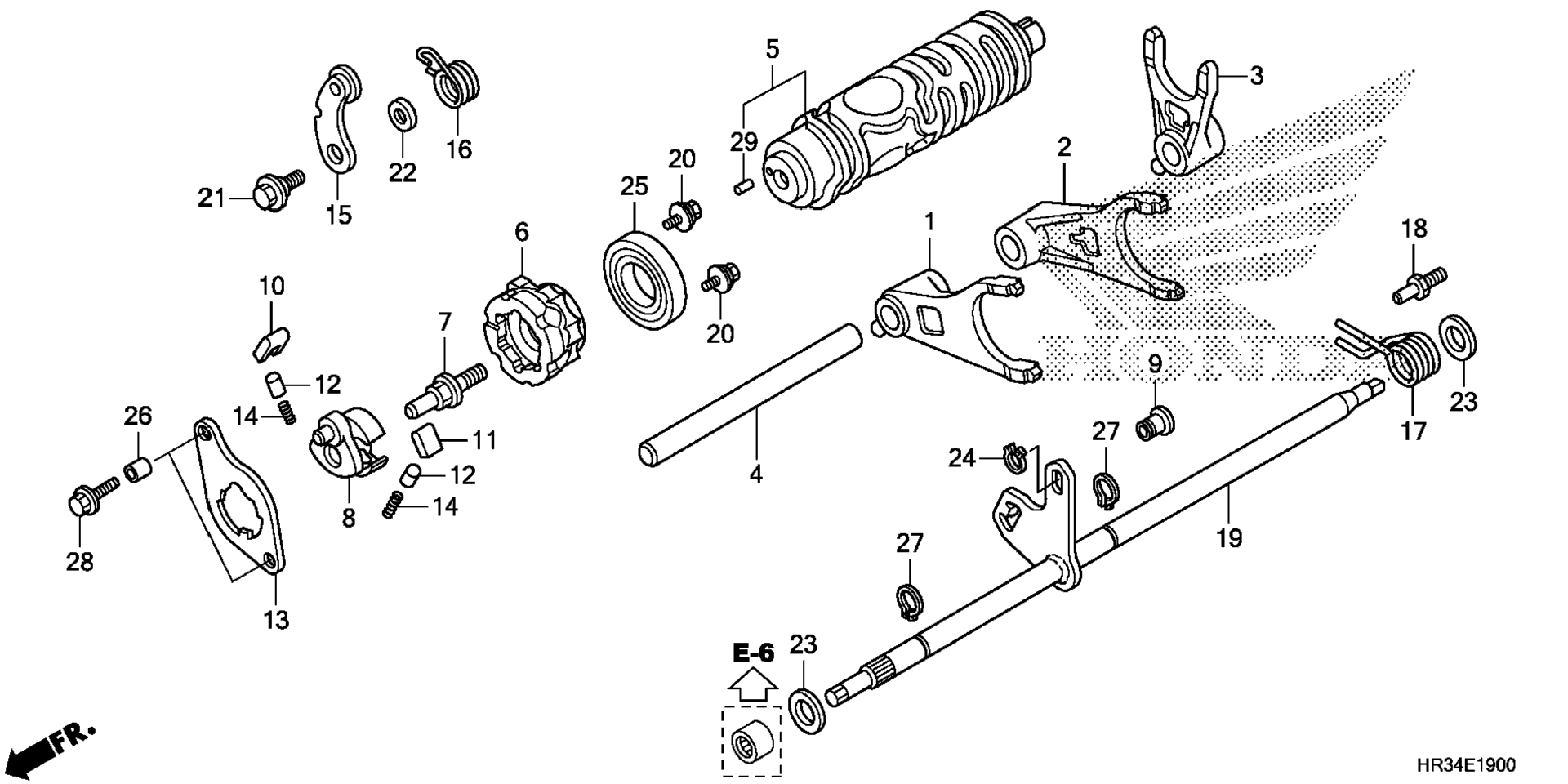 GEARSHIFT вилка (1)