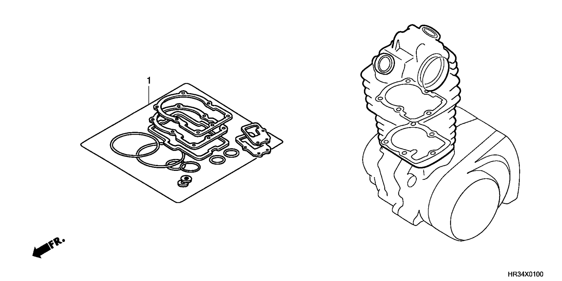 GASKET комплект A
