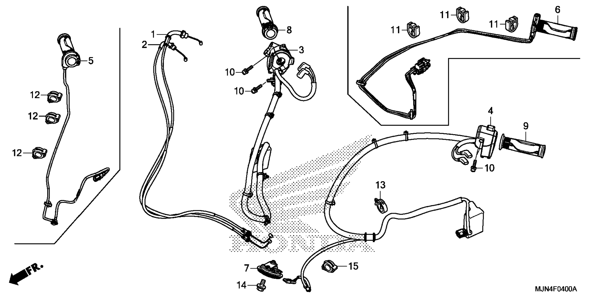 переключатель / CABLE / HORN