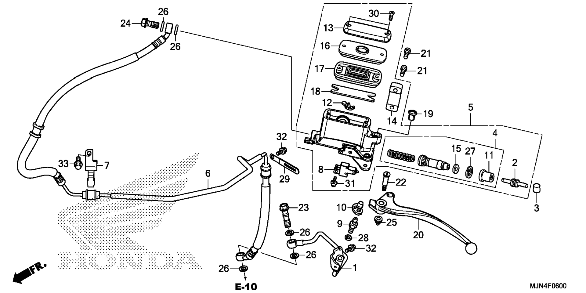 Сцепление MASTER CYLINDER